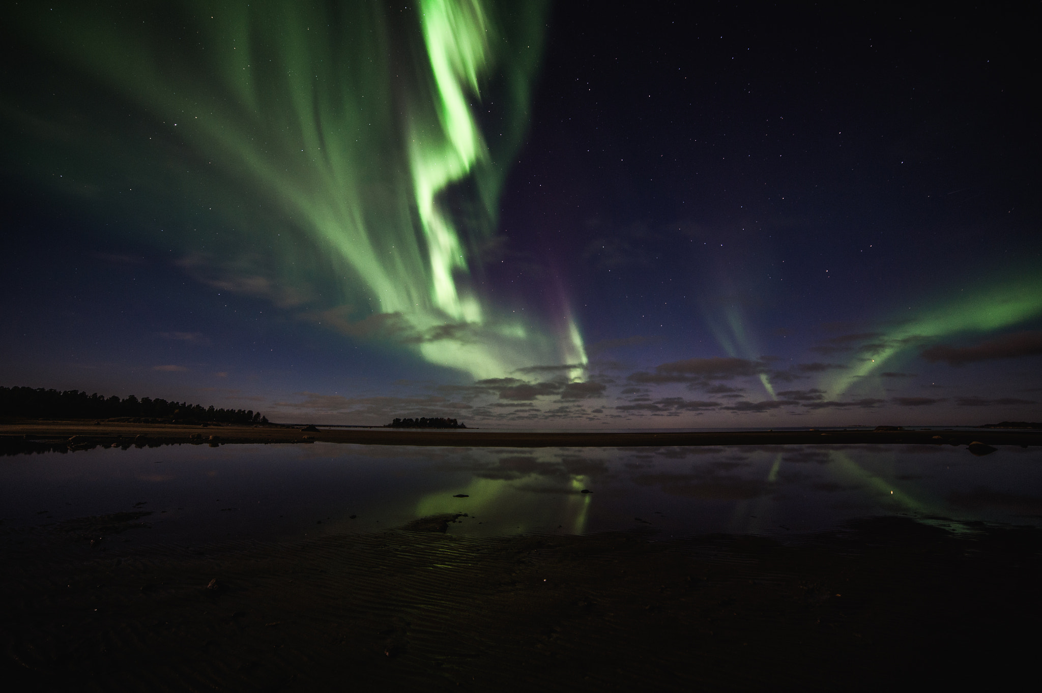 Nikon Df sample photo. Aurora photography