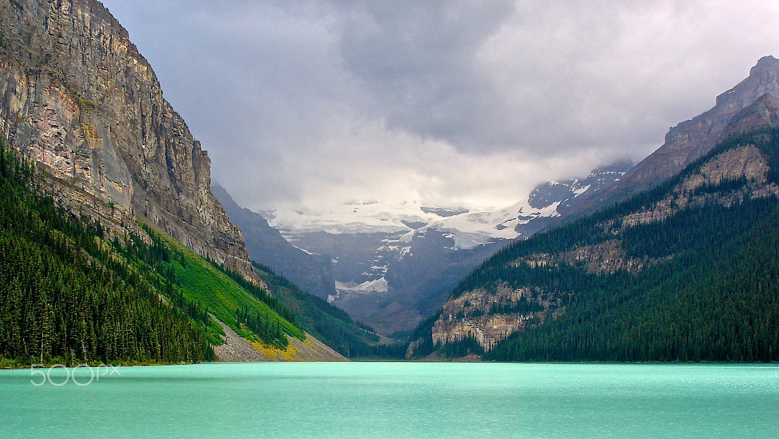 Sony DSC-W1 sample photo. Lake louise photography