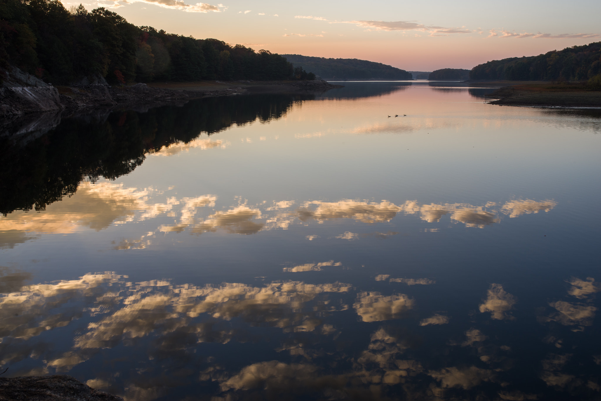 Pentax K-1 + Sigma 35mm F1.4 DG HSM Art sample photo. Sunrise over the saugatuck photography
