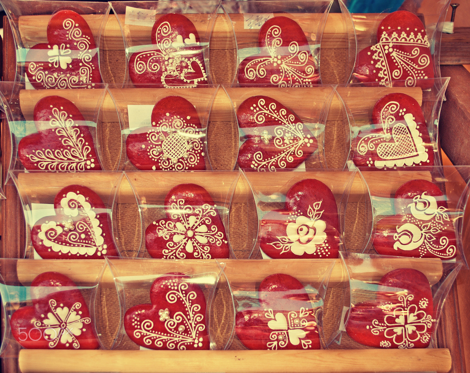 Nikon D5100 + 18.00 - 55.00 mm f/3.5 - 5.6 sample photo. Gingerbread hearts photography