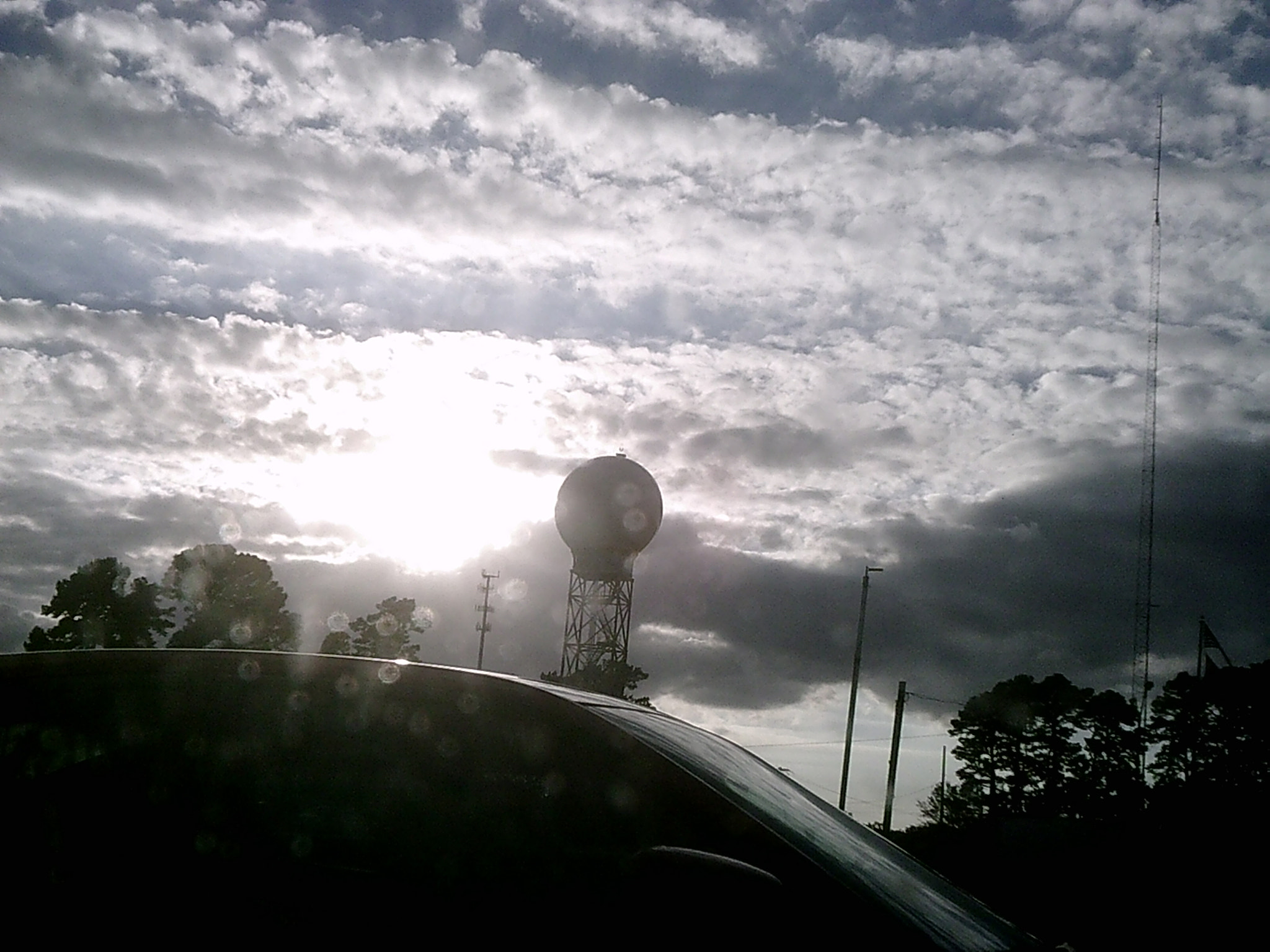 Icatch Spca1628 sample photo. Dusk falls on the doppler dome photography