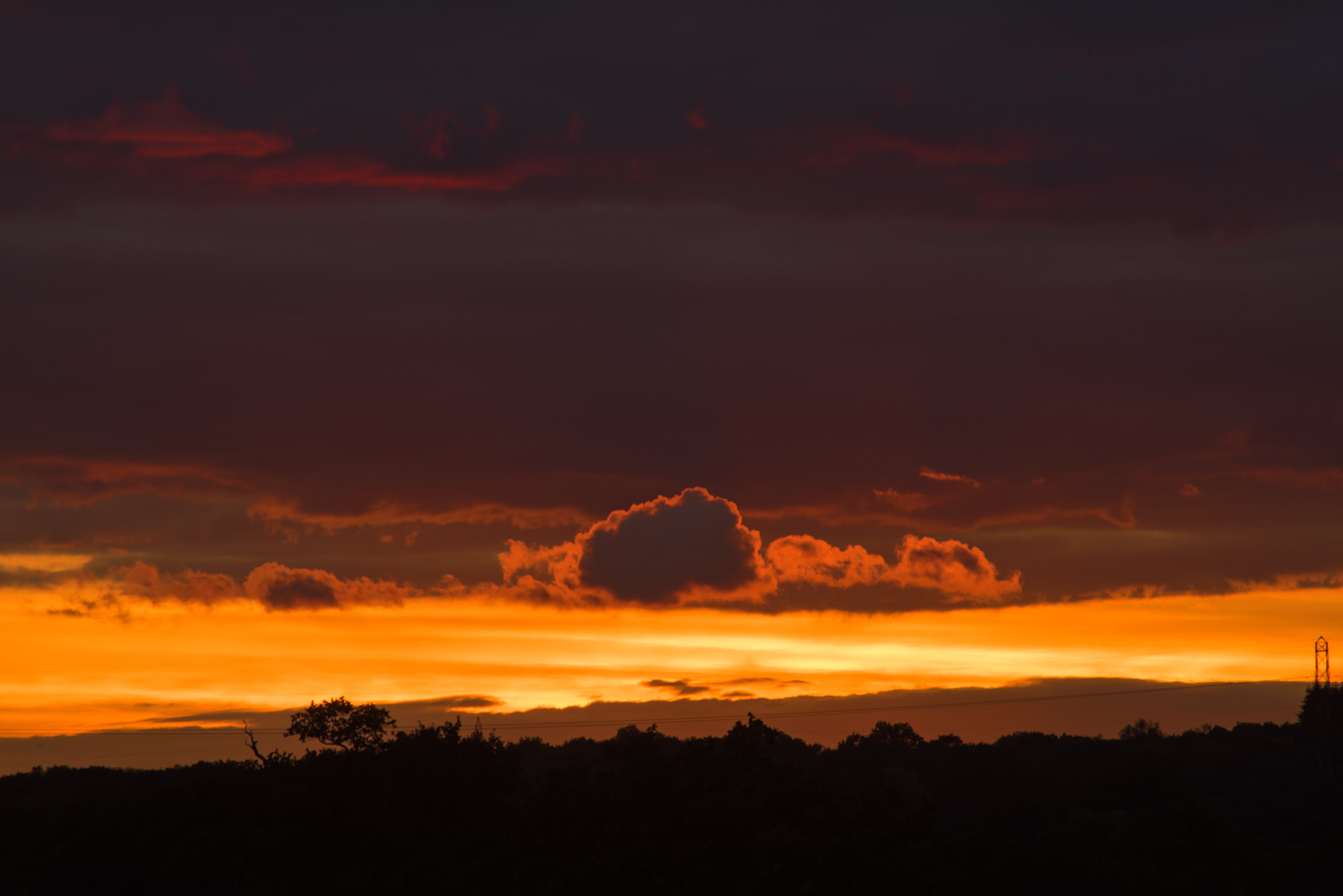 Sigma 70-300mm F4-5.6 APO DG Macro sample photo. Sunset photography