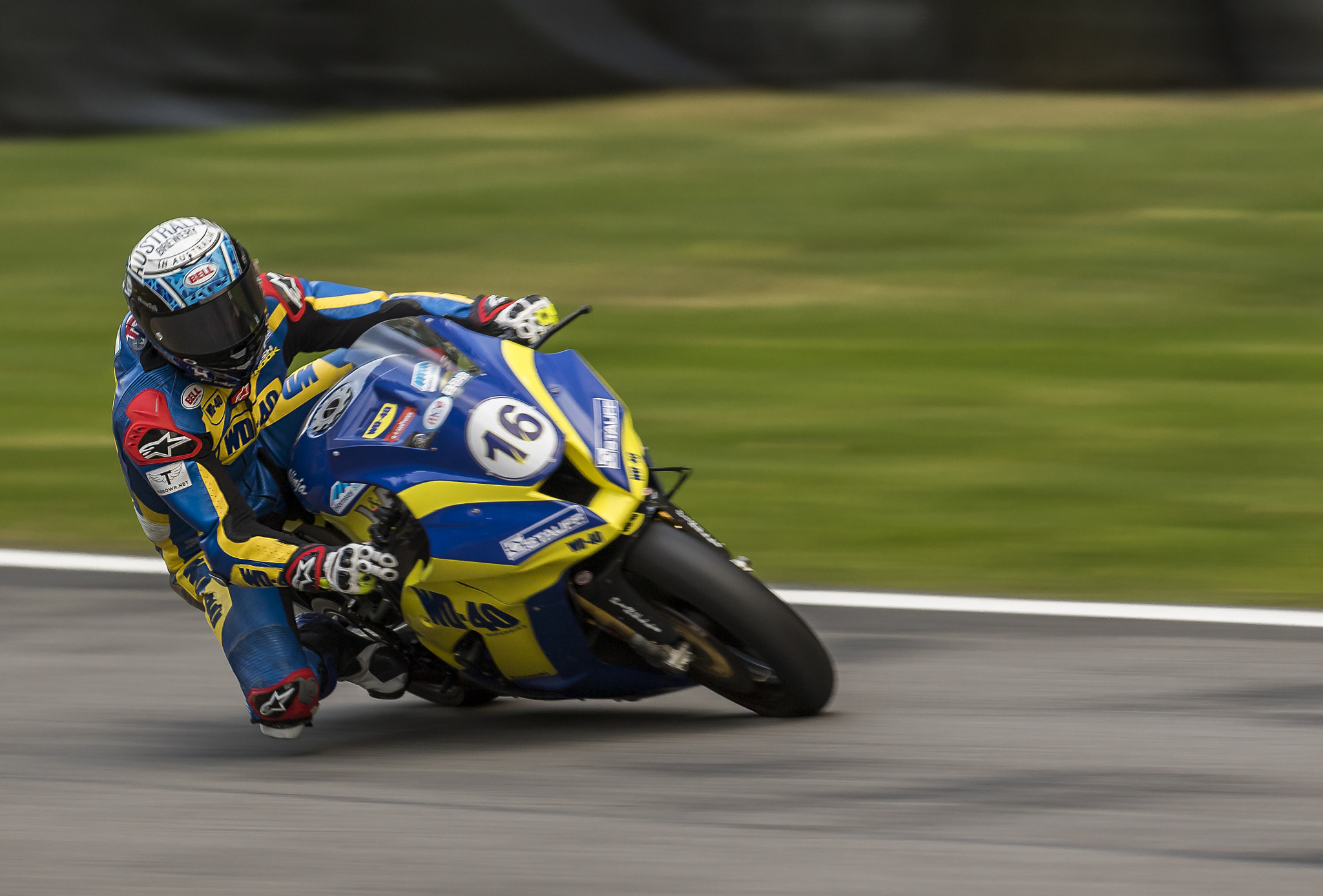 Canon EOS 7D Mark II + Canon EF 300mm F2.8L IS II USM sample photo. British super bike championship 2016 photography