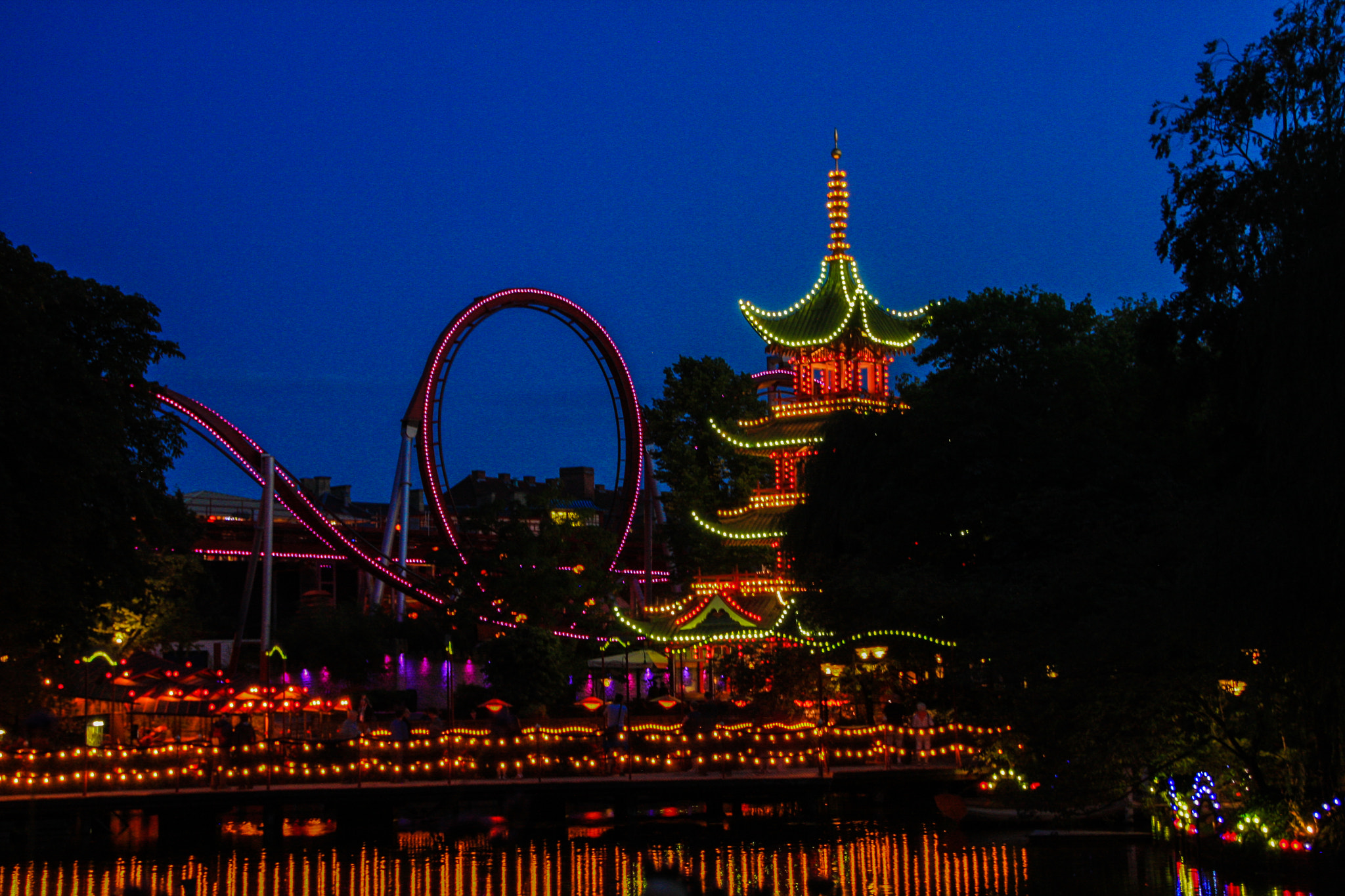 Sigma 18-250mm F3.5-6.3 DC OS HSM sample photo. Tivoli gardens photography
