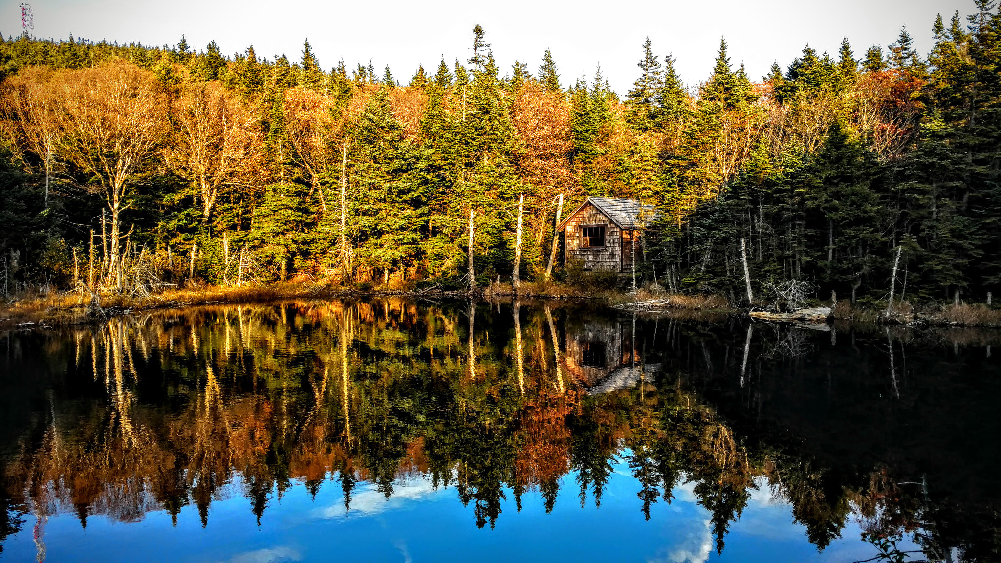 Motorola Moto X Pure Edition sample photo. Isolated cabin photography