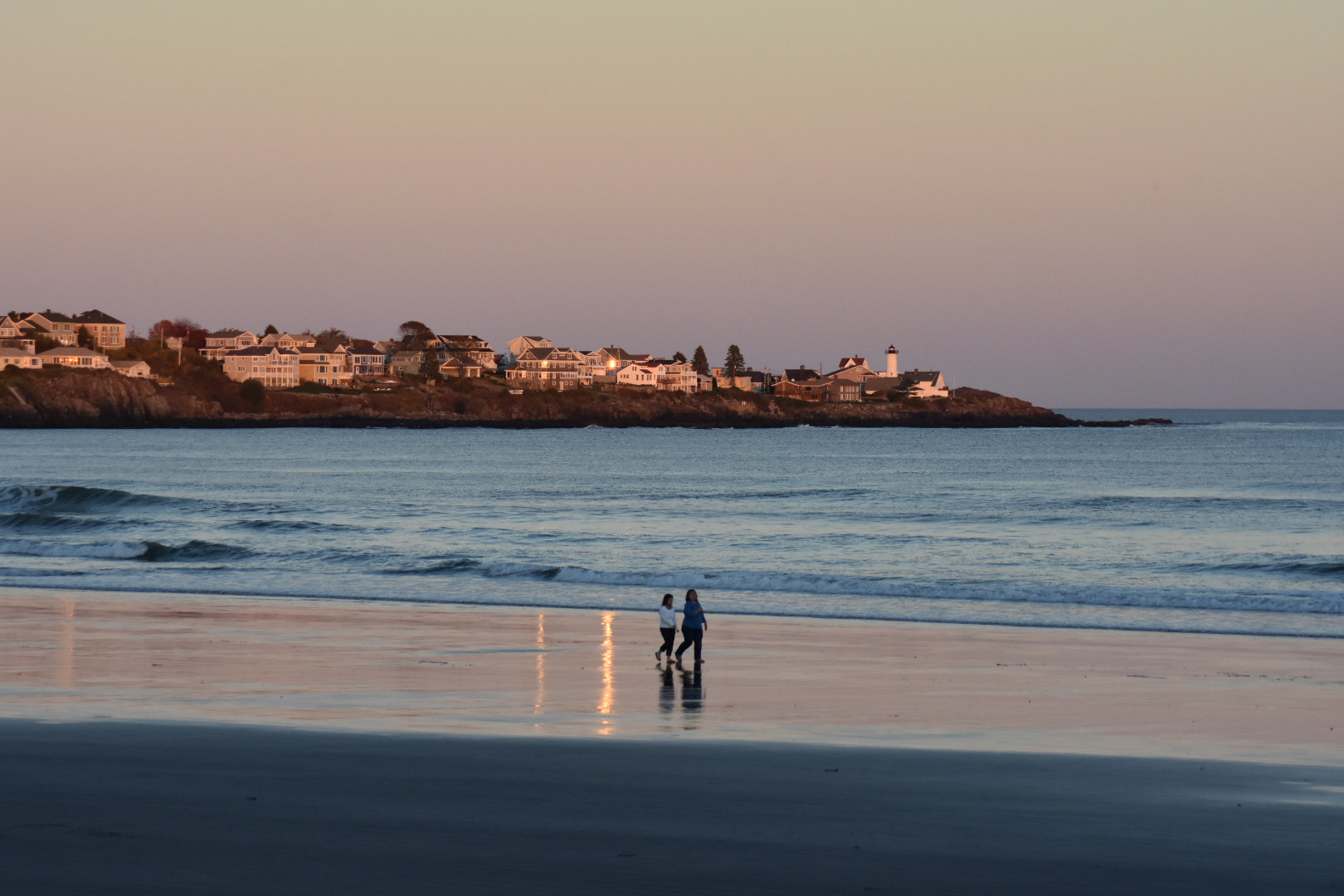 Nikon AF Nikkor 70-300mm F4-5.6G sample photo. This evening @long beach maine, usa. photography