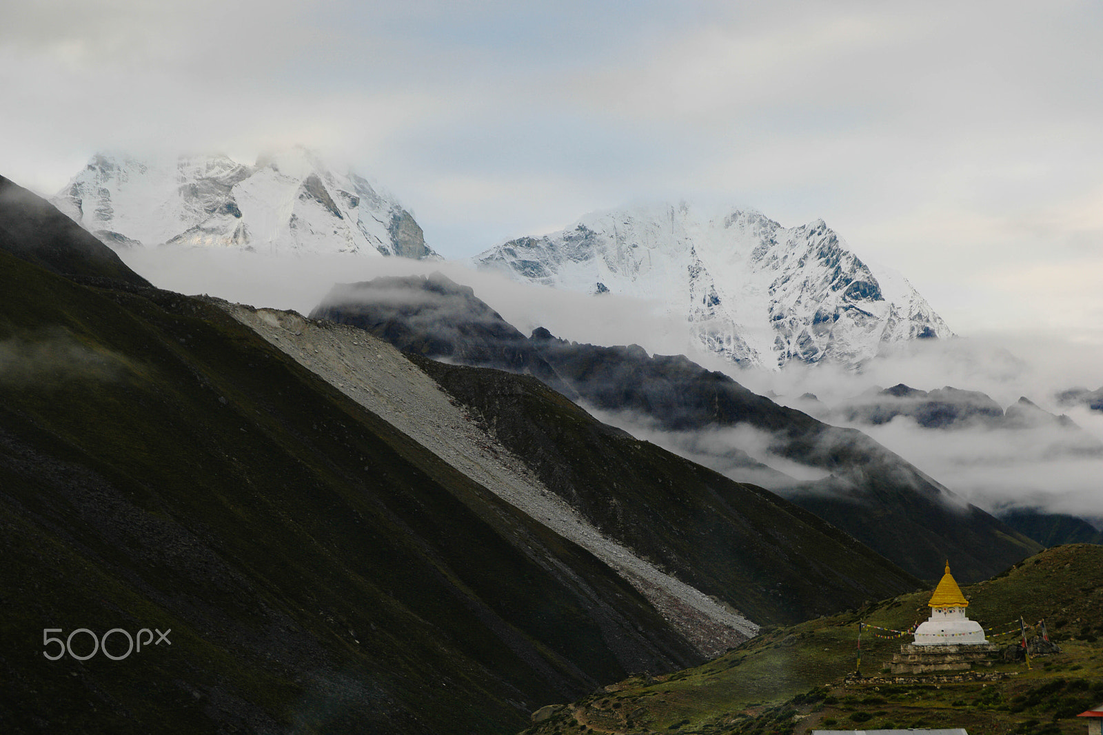 Saumsun NX 16-50mm F2-2.8 S ED OIS sample photo. Dingboche photography