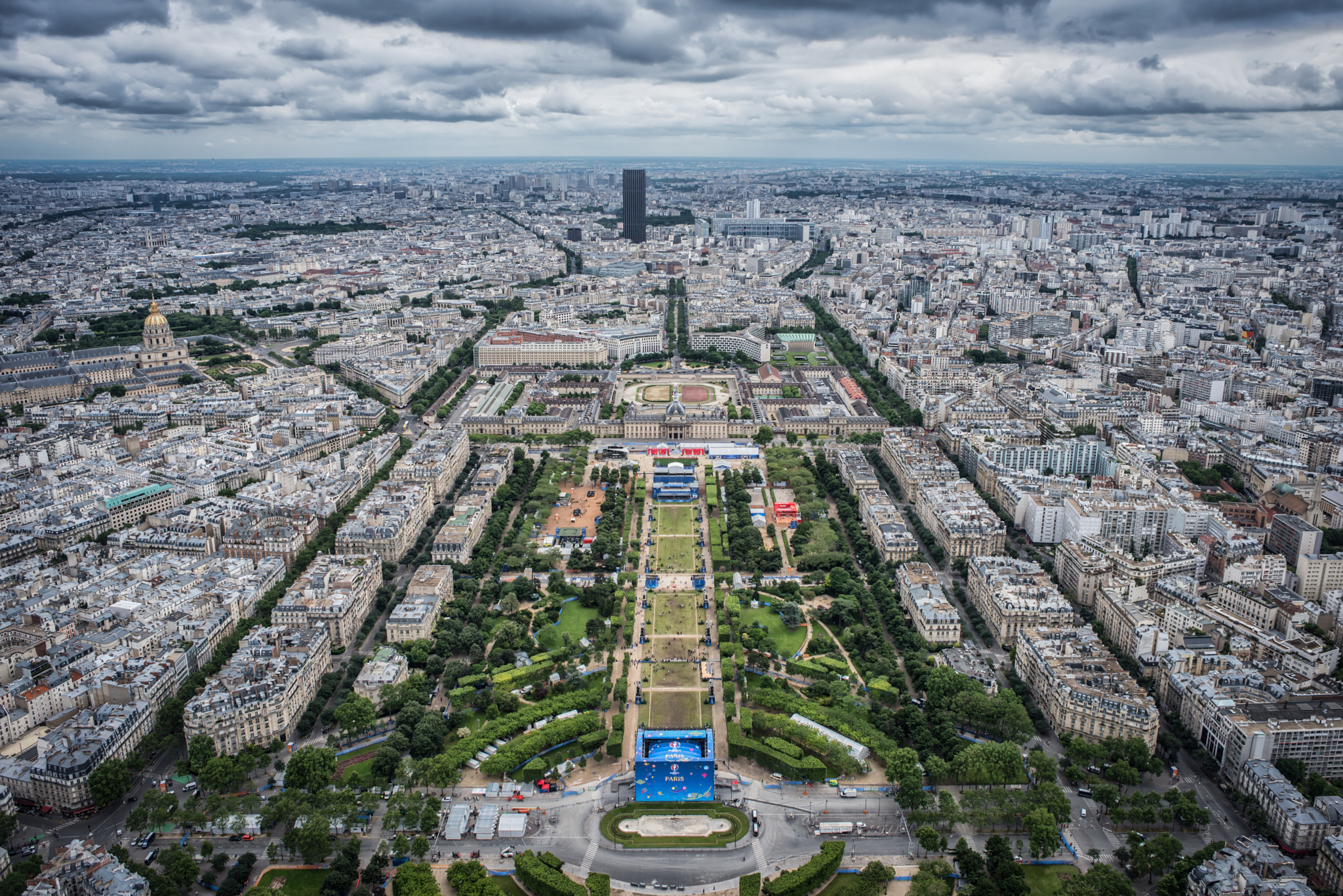 Nikon D750 + Nikon AF Nikkor 24mm F2.8D sample photo. Paris from the eiffel tower photography