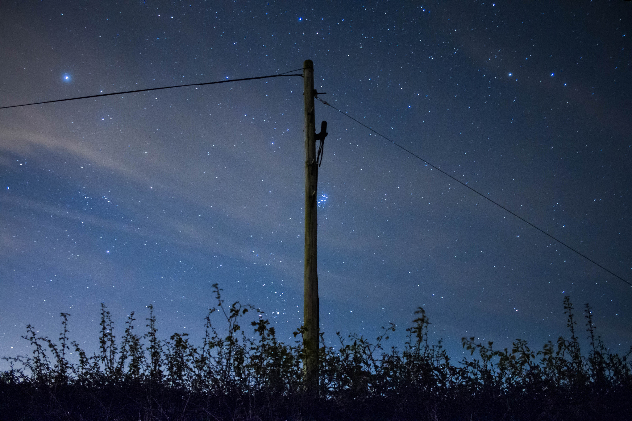 Canon EOS 7D + Canon EF-S 18-55mm f/3.5-5.6 USM sample photo. Night sky 2 photography