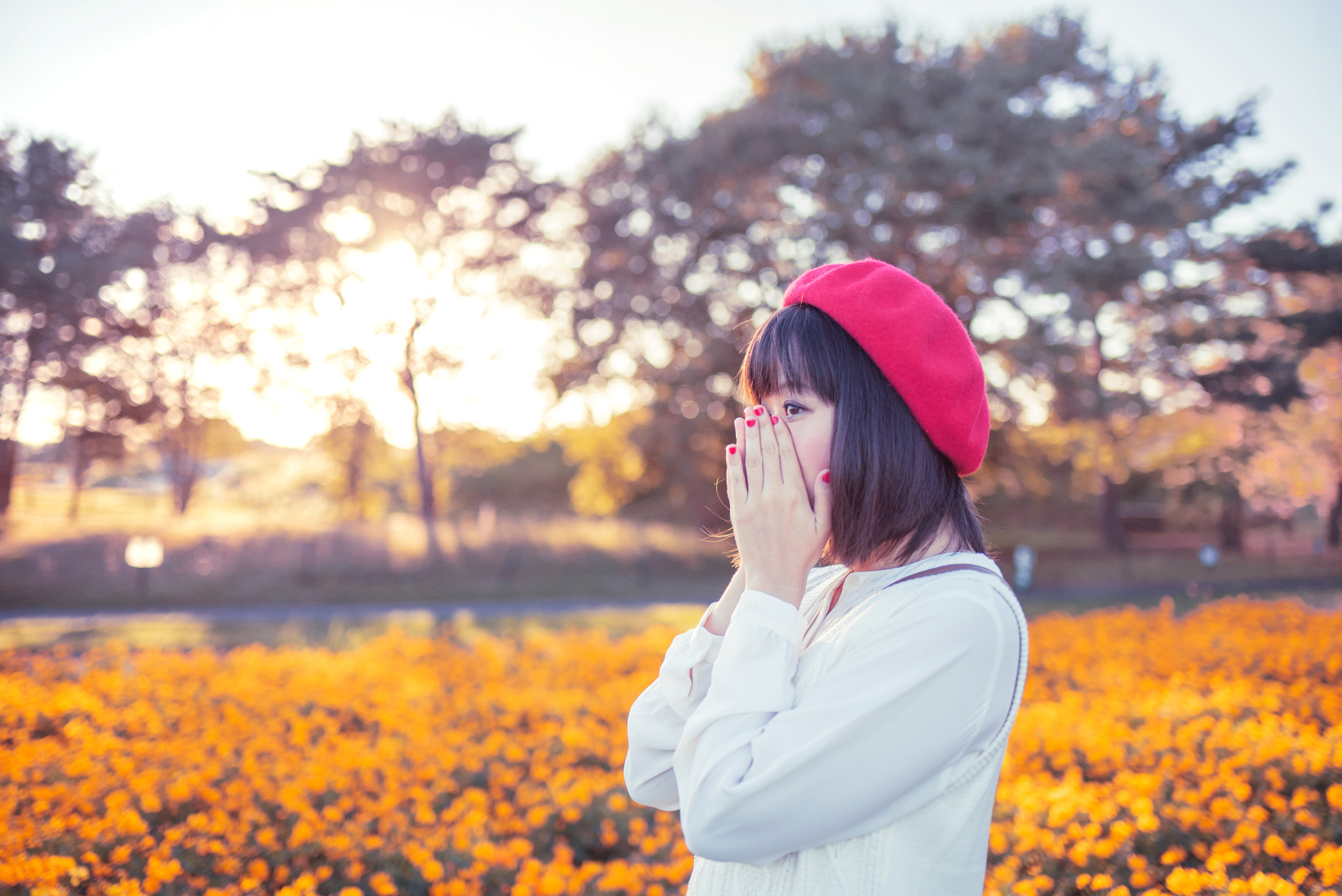 Nikon D750 + Tamron SP 35mm F1.8 Di VC USD sample photo. 萧萧秋意暖暖相思 photography