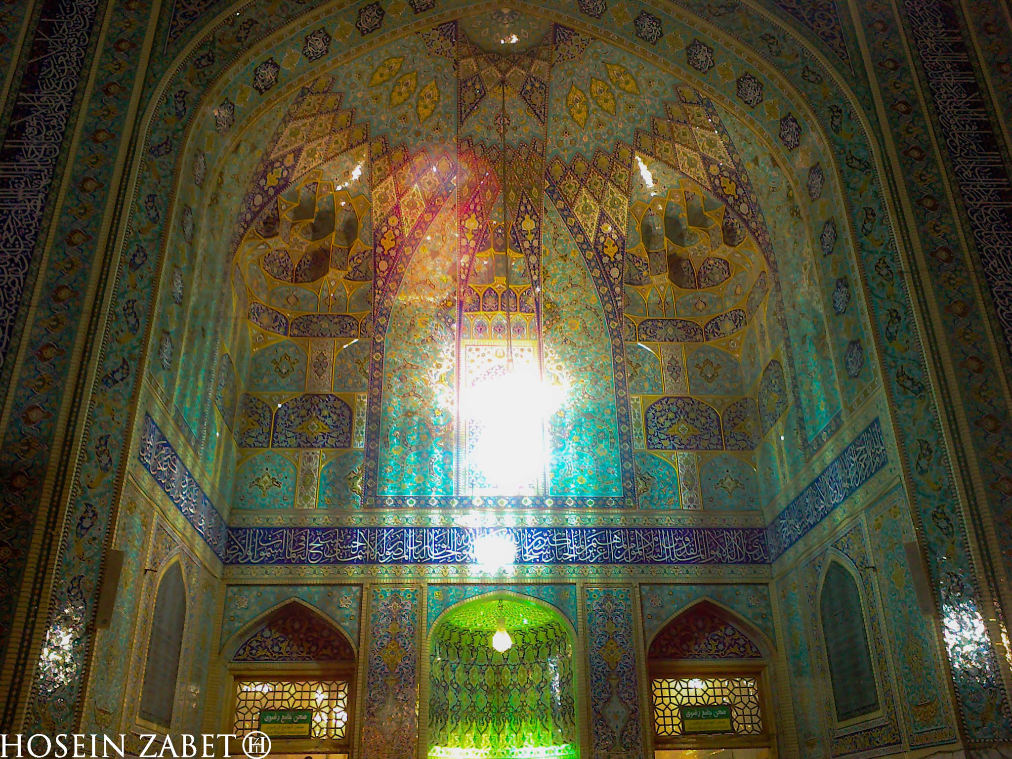 Nokia C5-03 sample photo. Imam reza shrine photography