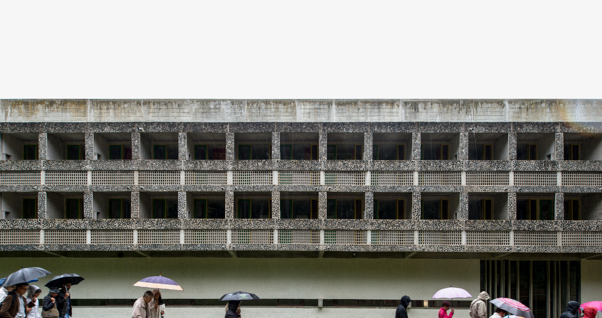 Nikon D800 + Nikon PC-E Nikkor 24mm F3.5D ED Tilt-Shift sample photo. Convent of la tourette by le corbuiser photography