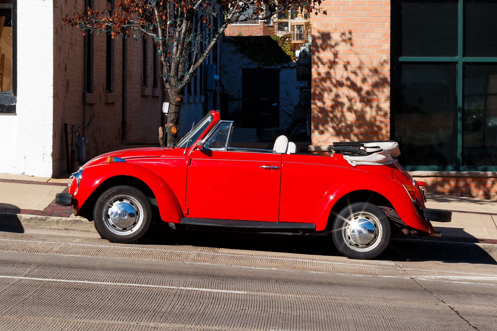 Canon EOS 70D + Canon EF 100mm F2.0 USM sample photo. Vw beetle convertible photography
