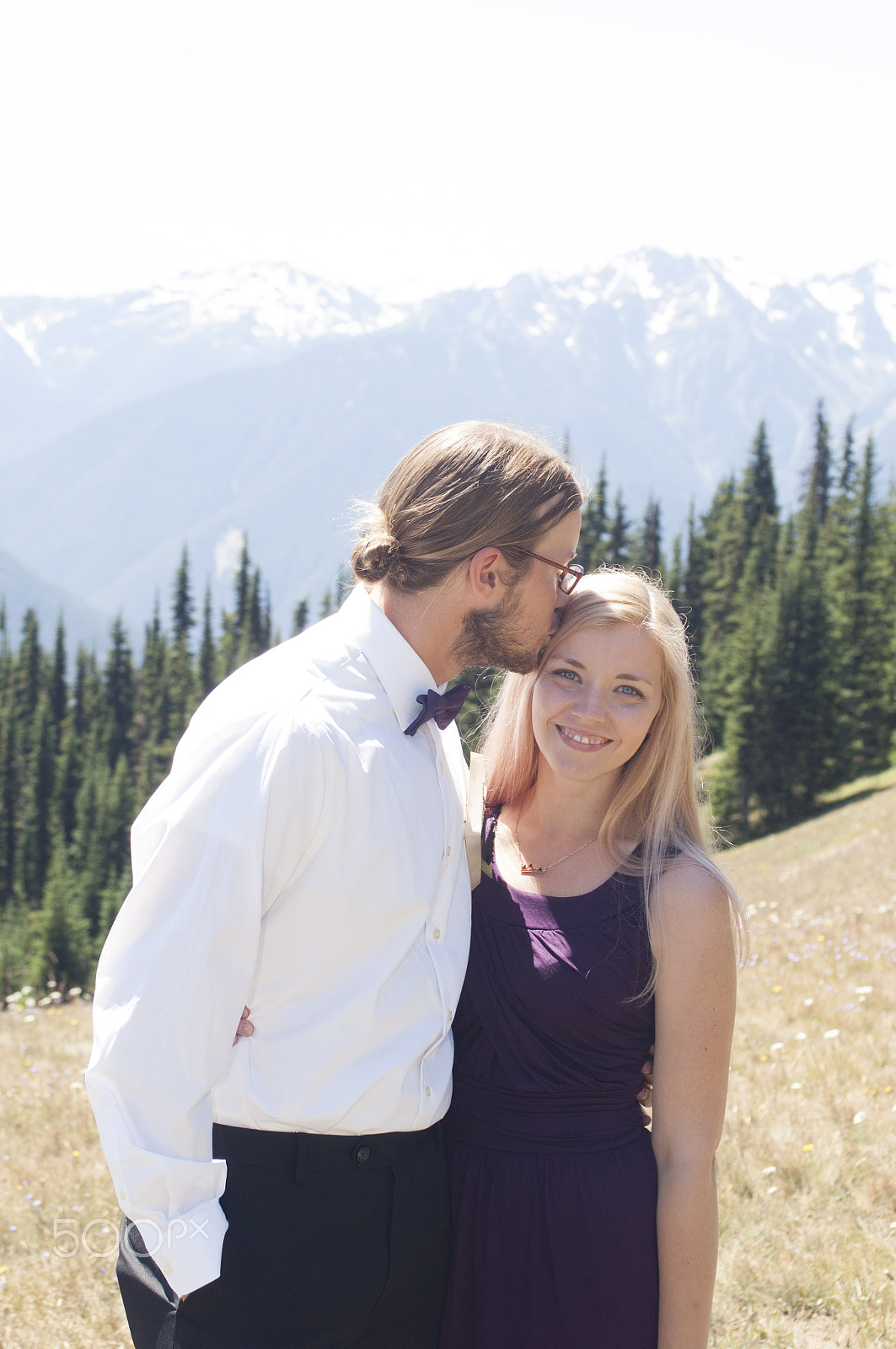 Nikon D2X sample photo. Olympic national park: hurricane ridge photography