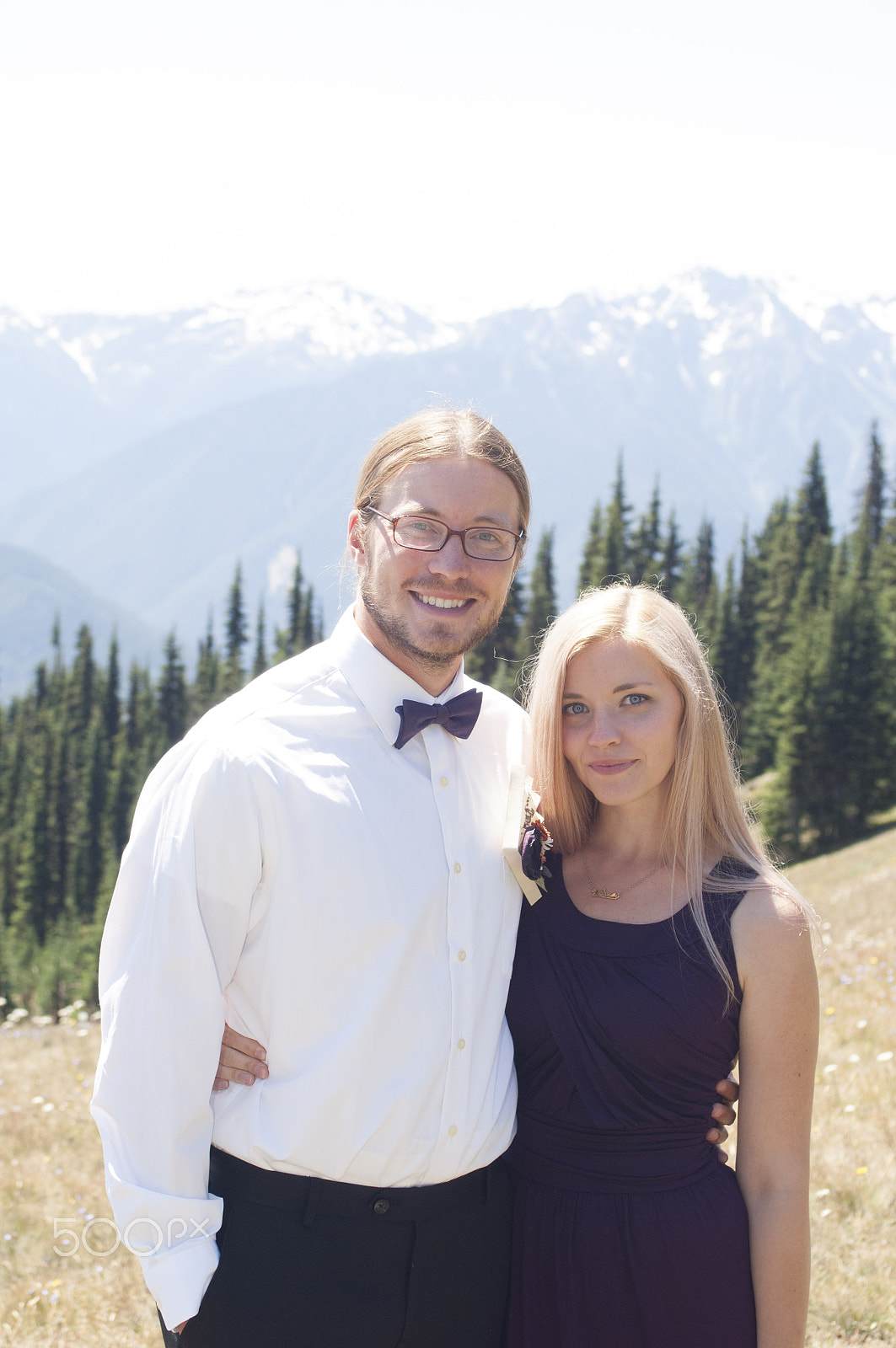 Nikon D2X sample photo. Olympic national park: hurricane ridge photography