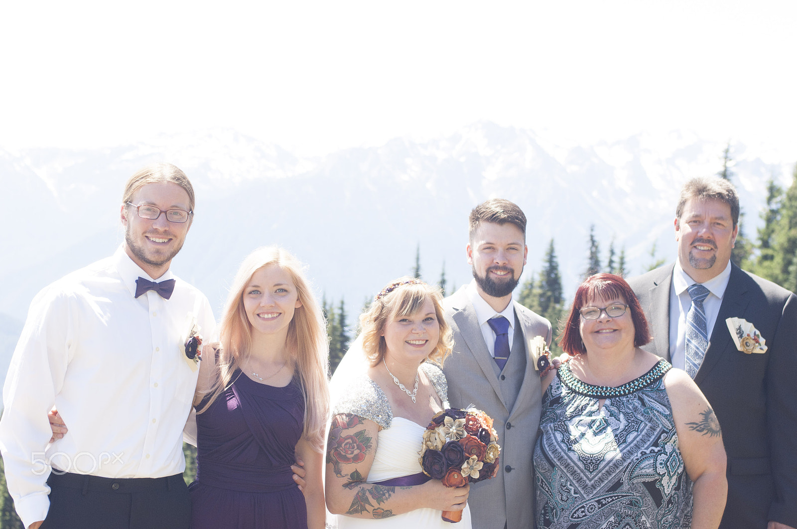 Nikon D2X sample photo. Olympic national park: hurricane ridge photography