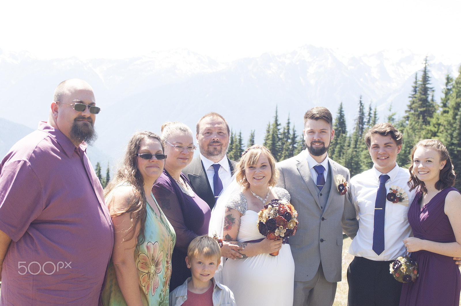 Nikon D2X sample photo. Olympic national park: hurricane ridge photography