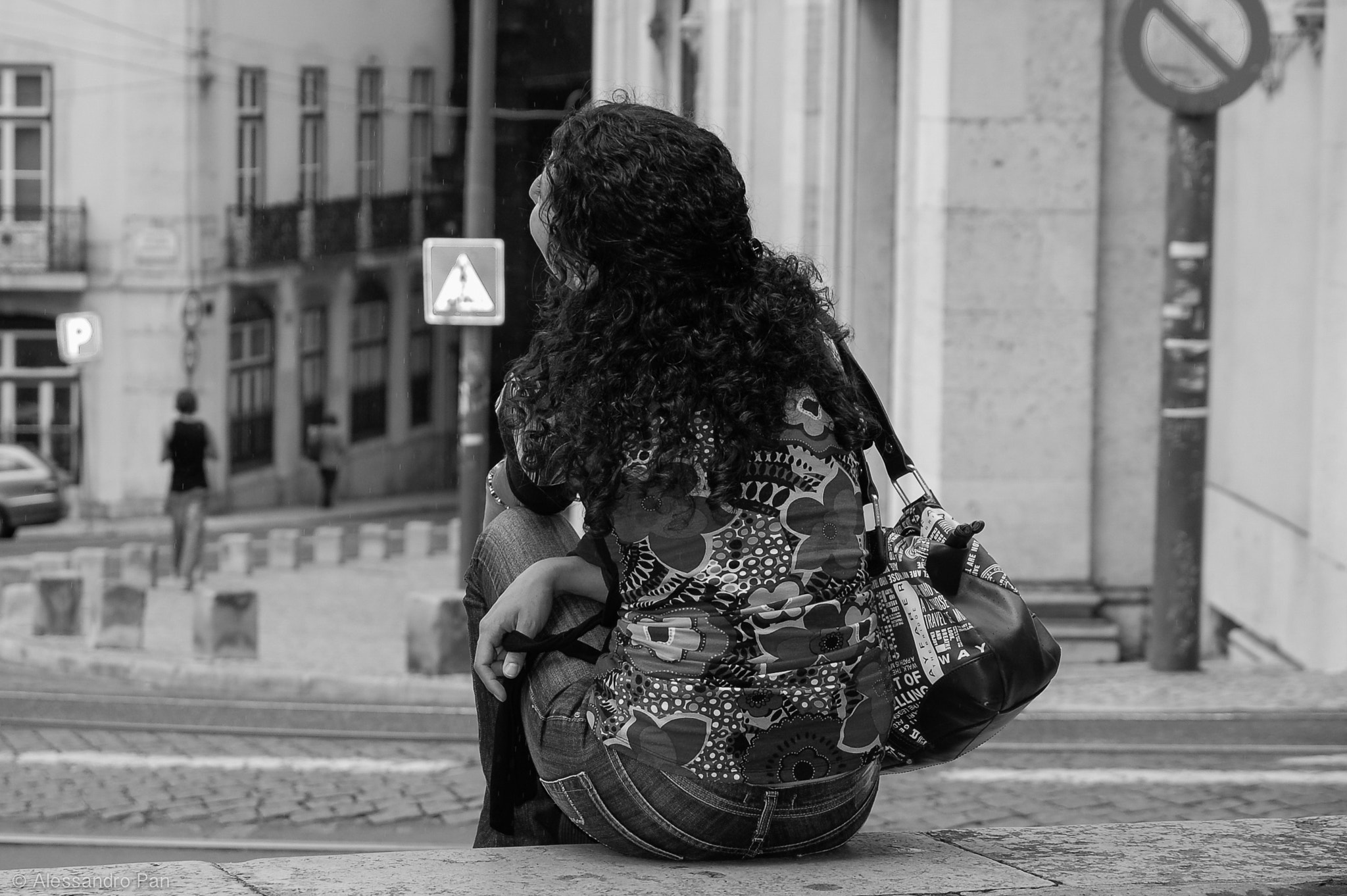 Nikon D50 sample photo. Woman thinking photography