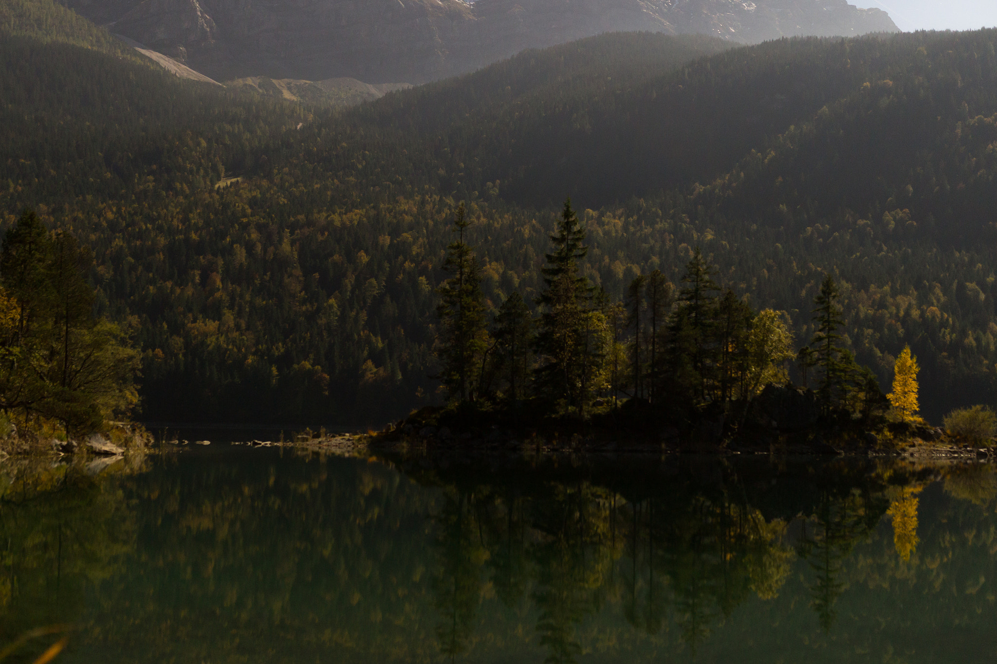 Sigma 18-35mm f/1.8 DC HSM sample photo. Eibsee fullmoon photography