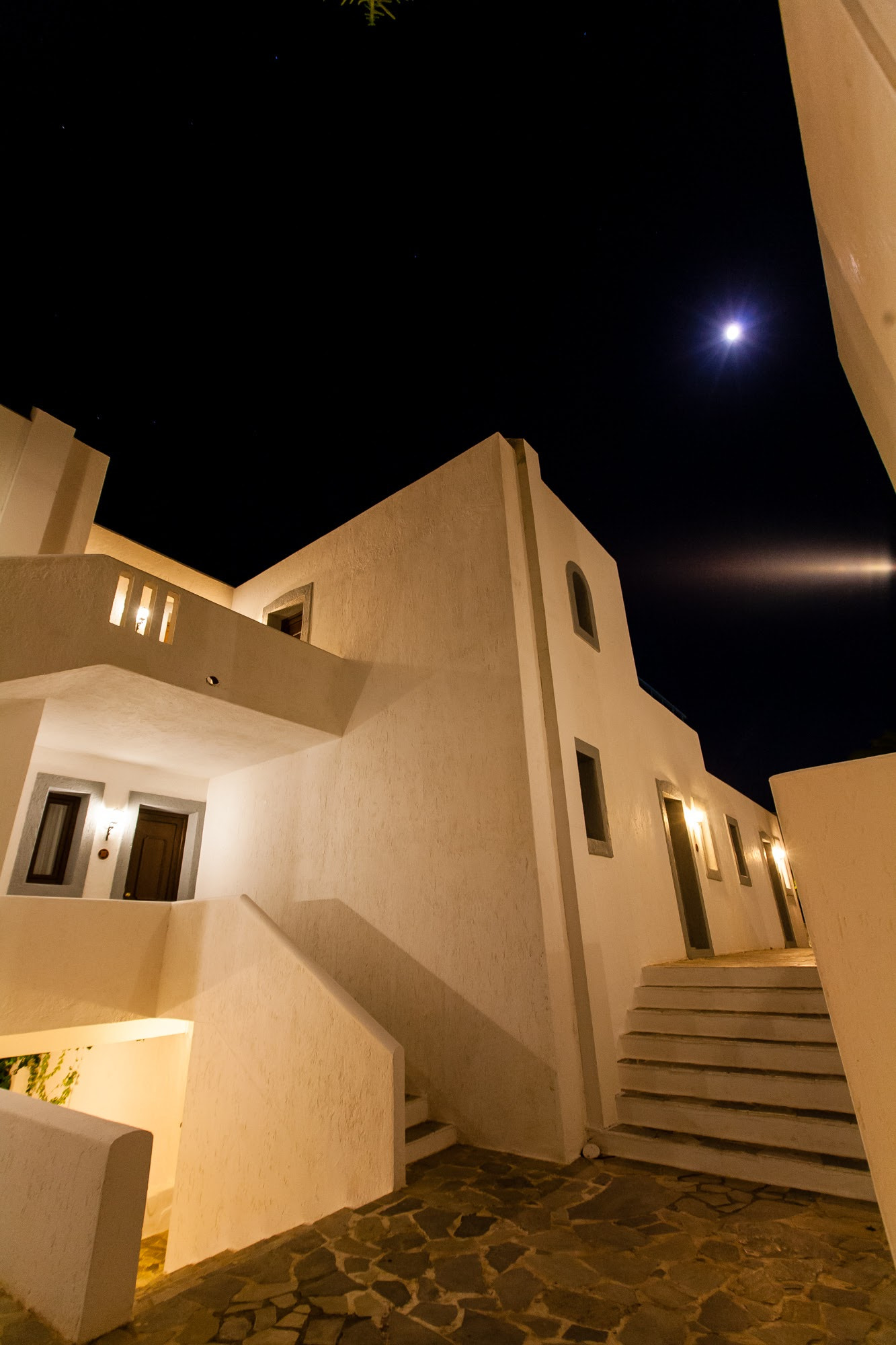 Canon EF 16-35mm F2.8L II USM sample photo. White building at night photography