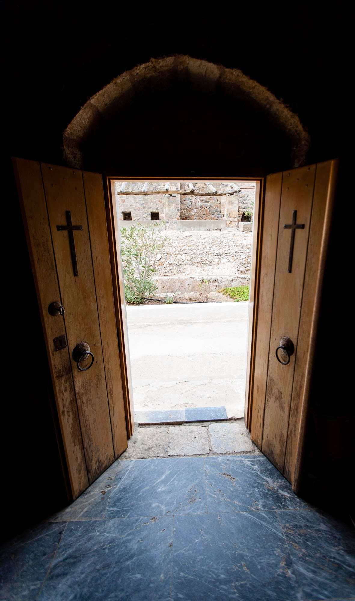 Canon EF 16-35mm F2.8L II USM sample photo. Spinalonga island's church photography