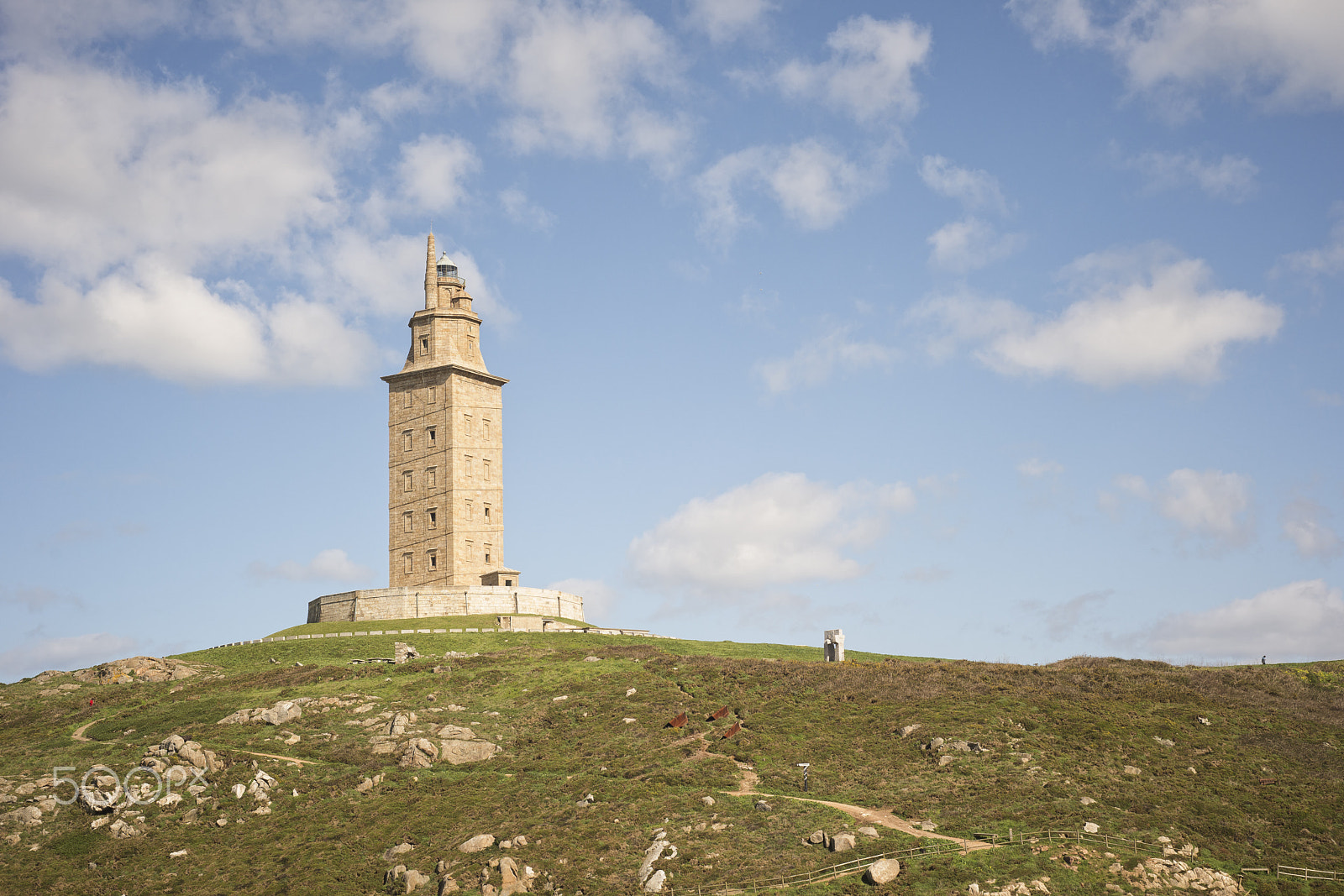 Nikon D610 + AF Nikkor 50mm f/1.8 sample photo. Hercules tower detail in la coruna, spain. photography