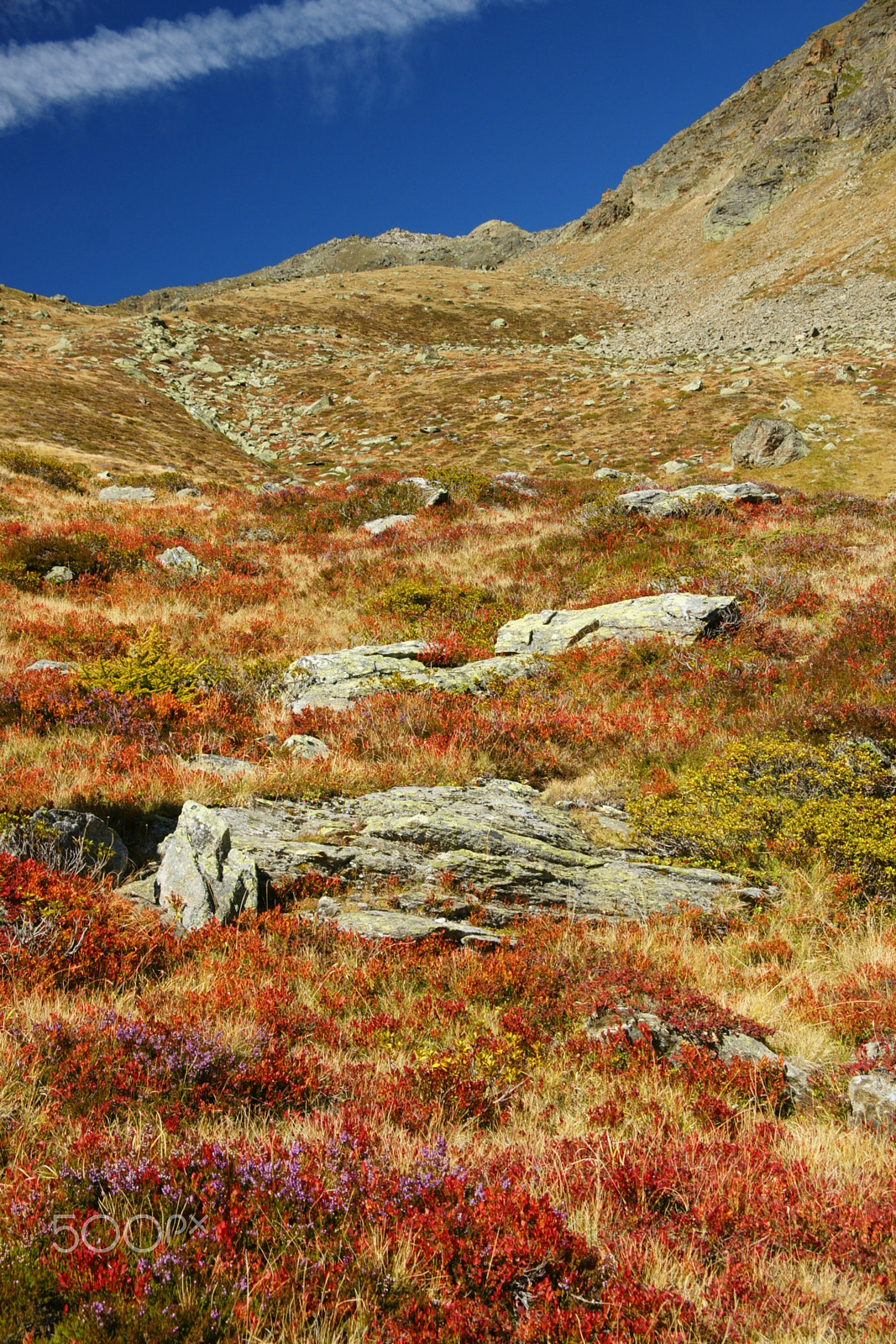 Sony Alpha DSLR-A700 sample photo. Herbst in den bergen photography