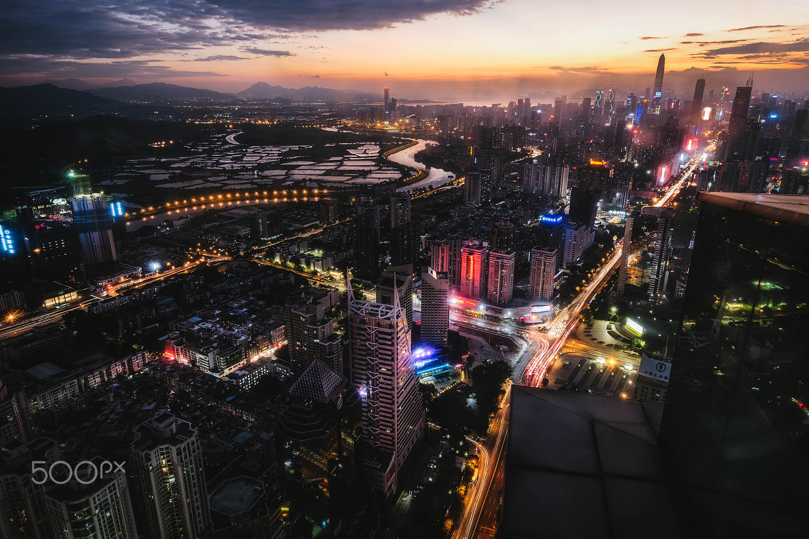 Fujifilm XF 10-24mm F4 R OIS sample photo. Sunset@shenzhen photography