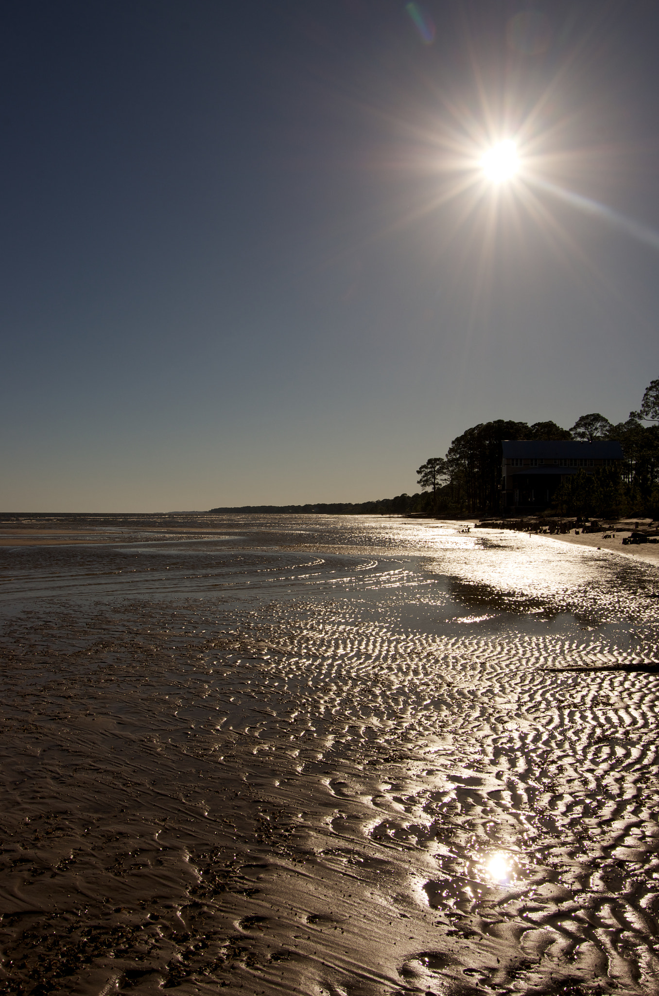 Pentax K-5 II sample photo. Low tide, gulf of mexico (2016) photography