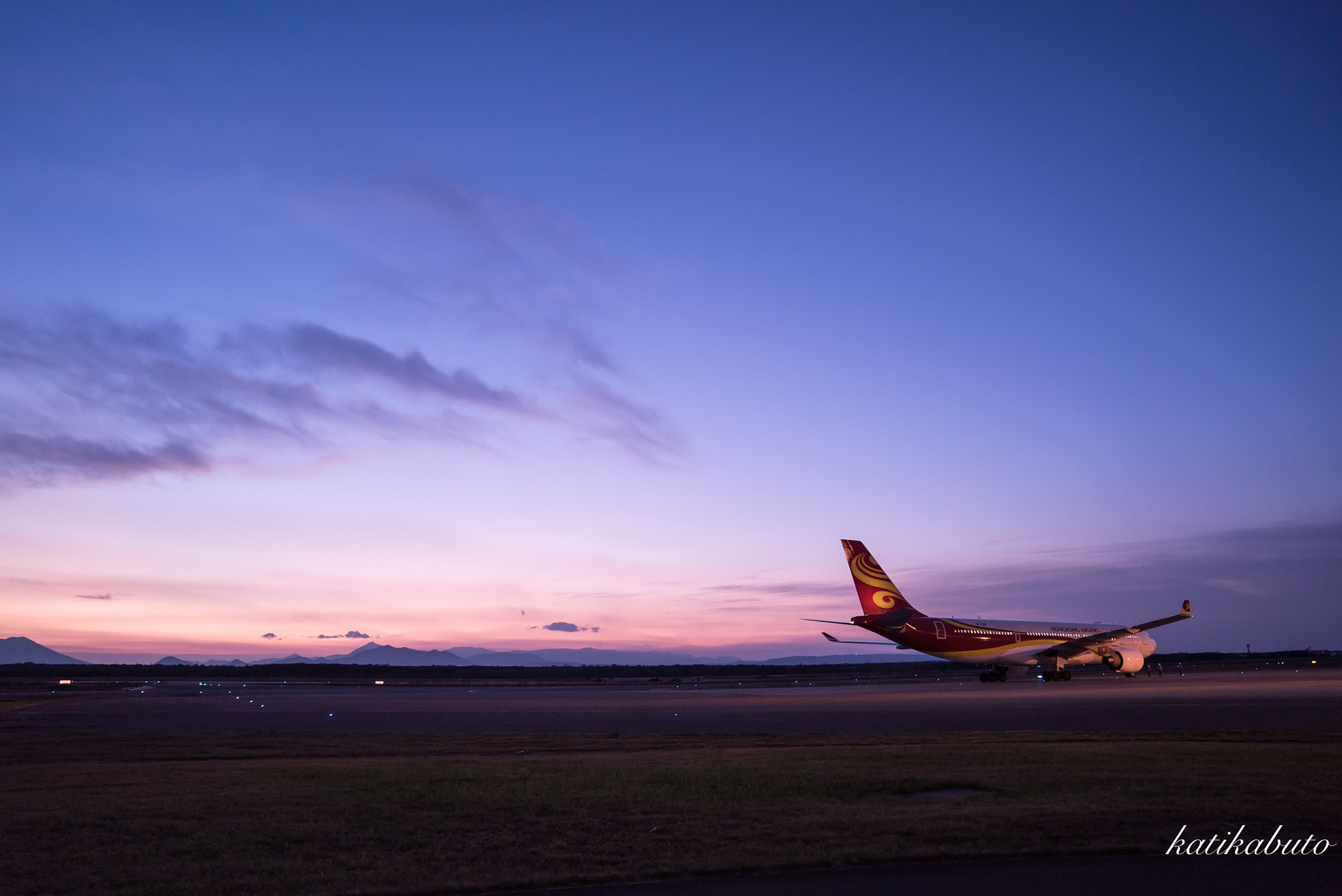 Sony FE 24-70mm F2.8 GM sample photo. To a taxiway photography