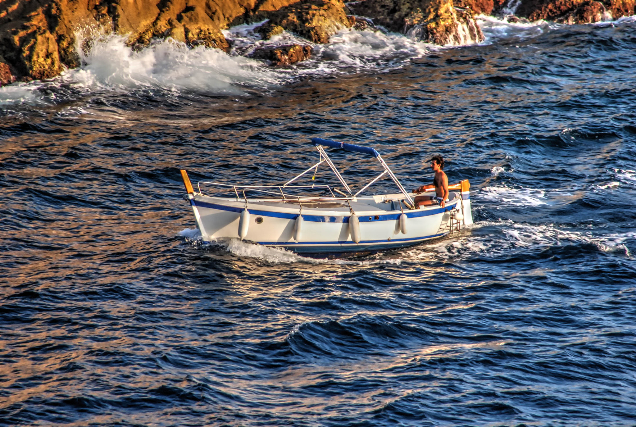 Nikon D80 sample photo. La hora azul photography