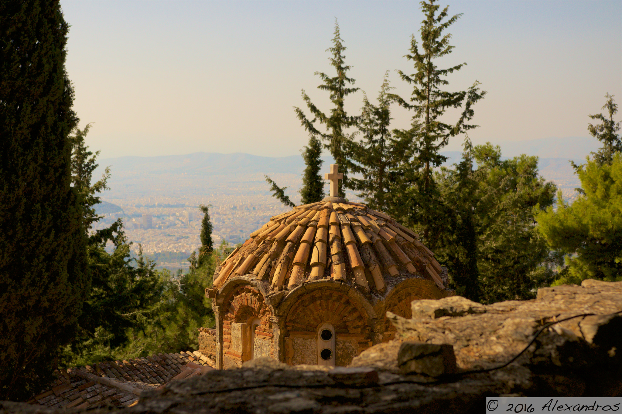 Sigma 18-35mm f/1.8 DC HSM sample photo. Monastery taxiarchon - kaisariani ymittos photography