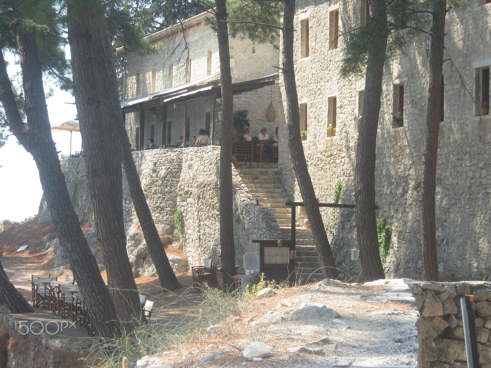 Canon PowerShot A480 sample photo. Parga - muzej grada, grčka photography