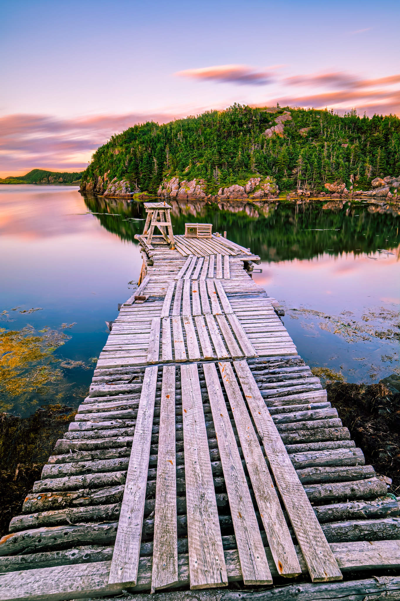 Samyang 14mm F2.8 ED AS IF UMC sample photo. Evening dock photography