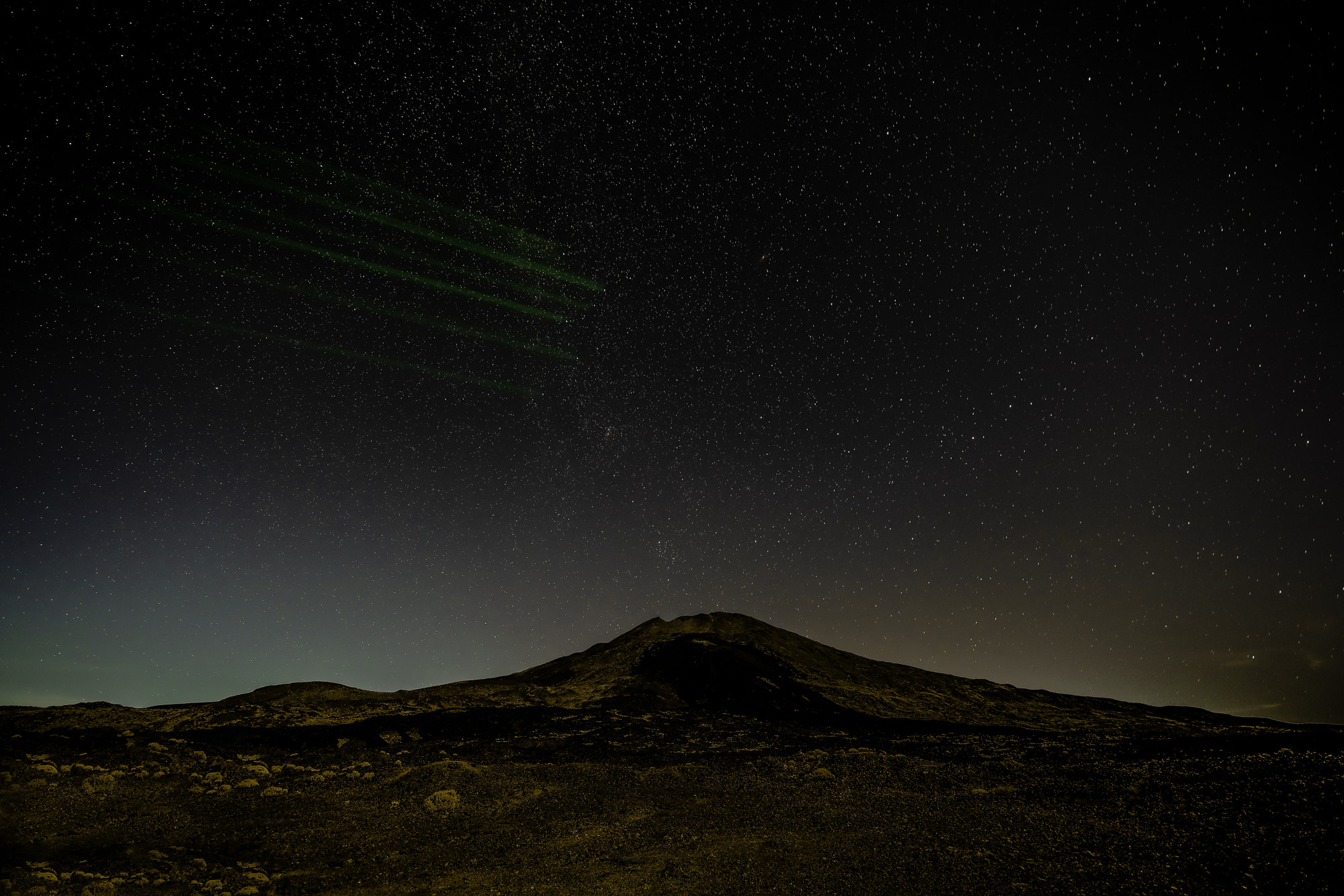 Canon EF 300mm f/2.8L sample photo. Tenerife mt teide stars photography
