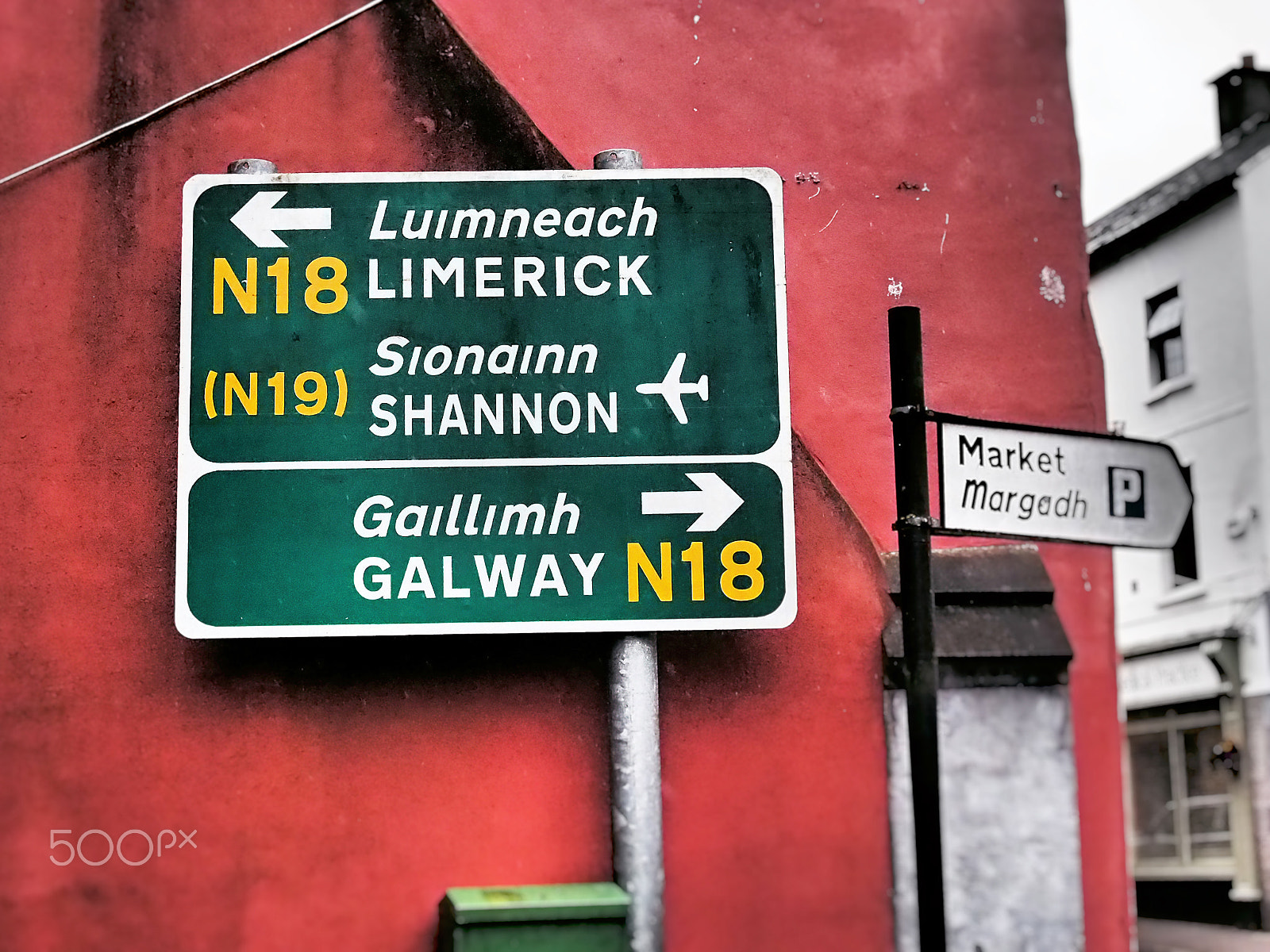 Olympus PEN E-PM2 sample photo. Ennis street sign, ireland, 2014 photography