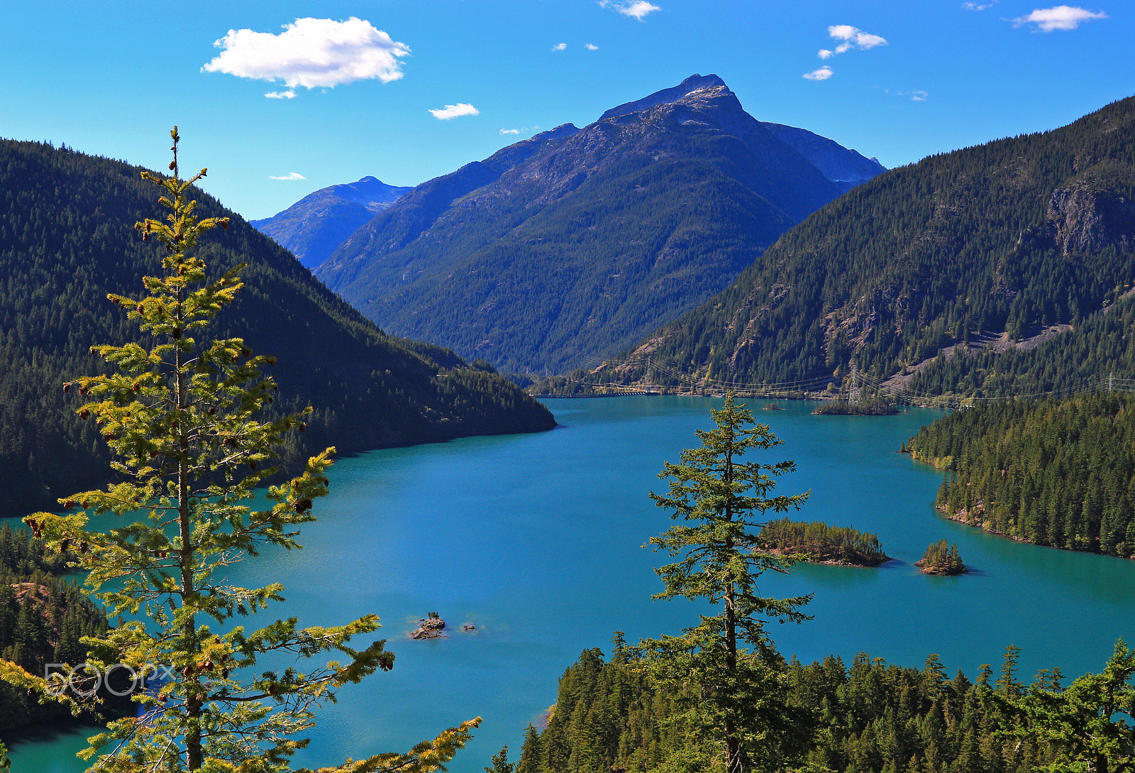 Canon EOS 700D (EOS Rebel T5i / EOS Kiss X7i) + Canon EF 17-40mm F4L USM sample photo. Diablo lake, north cascades national park photography