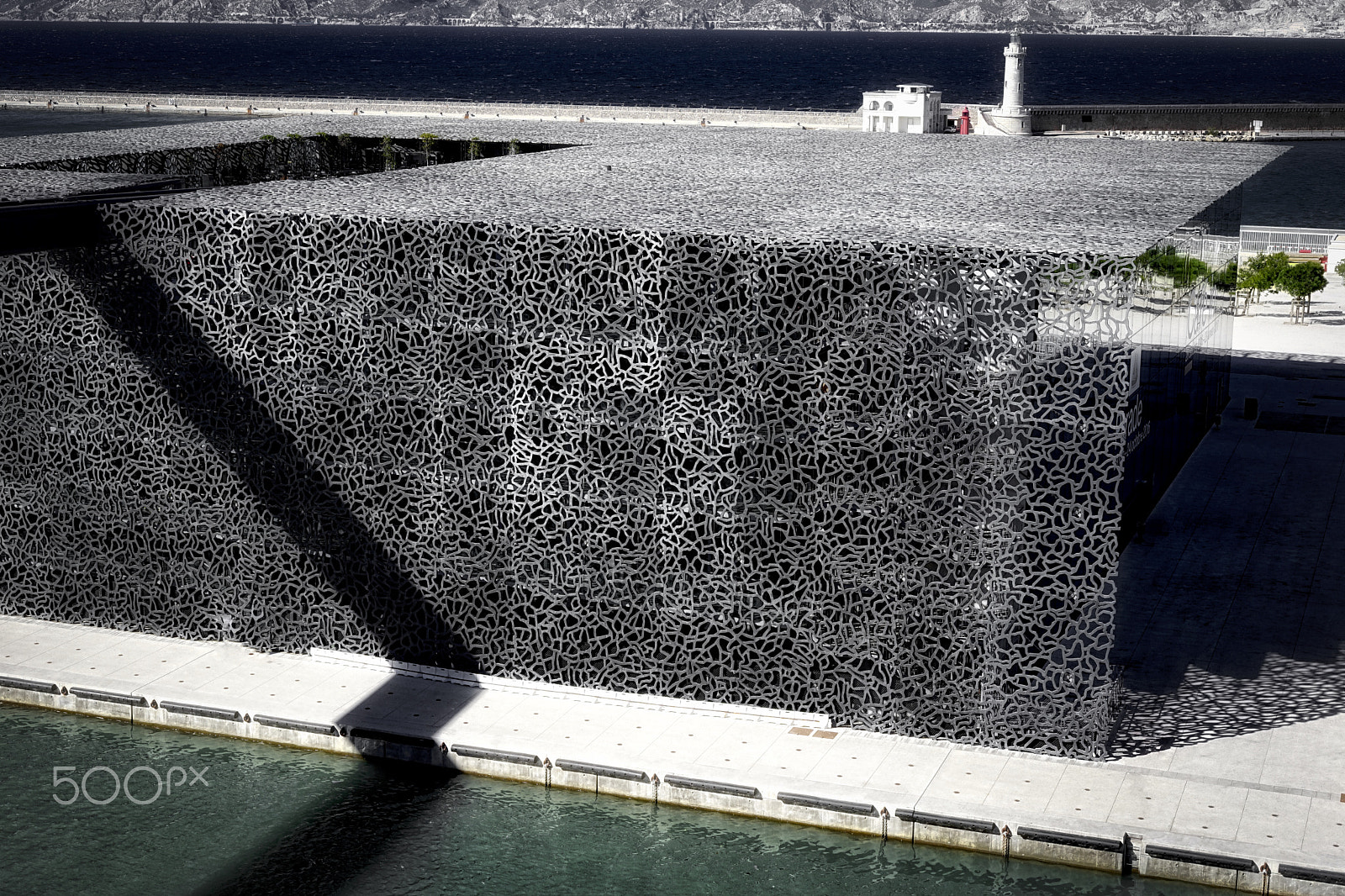 Sony a7 + Sony Sonnar T* FE 55mm F1.8 ZA sample photo. Mucem marseille photography