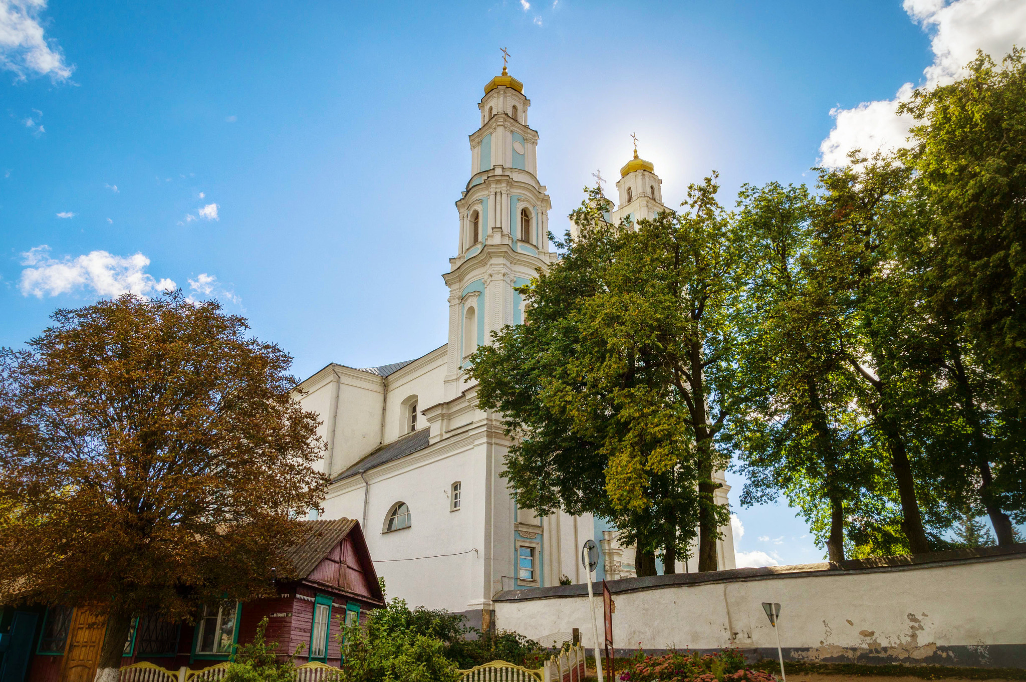 Sony SLT-A57 sample photo. Hłybokaje. orthodox church of the birth of the virgin photography