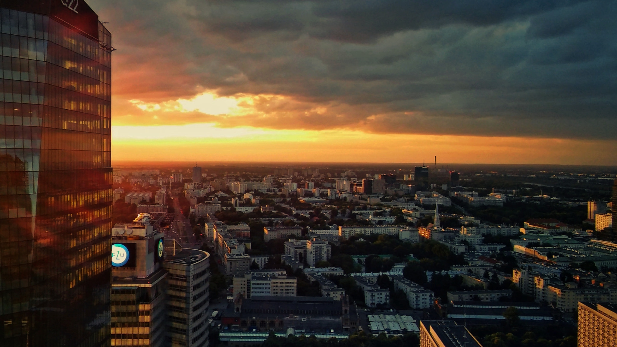 LG SPIRIT 4G LTE sample photo. Warsaw city photography