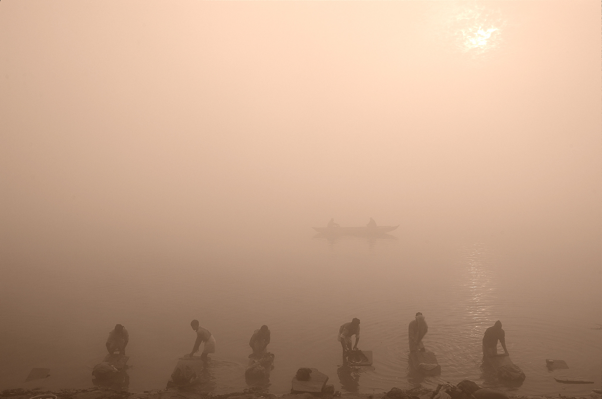 Canon EOS-1D sample photo. People of the ganga photography