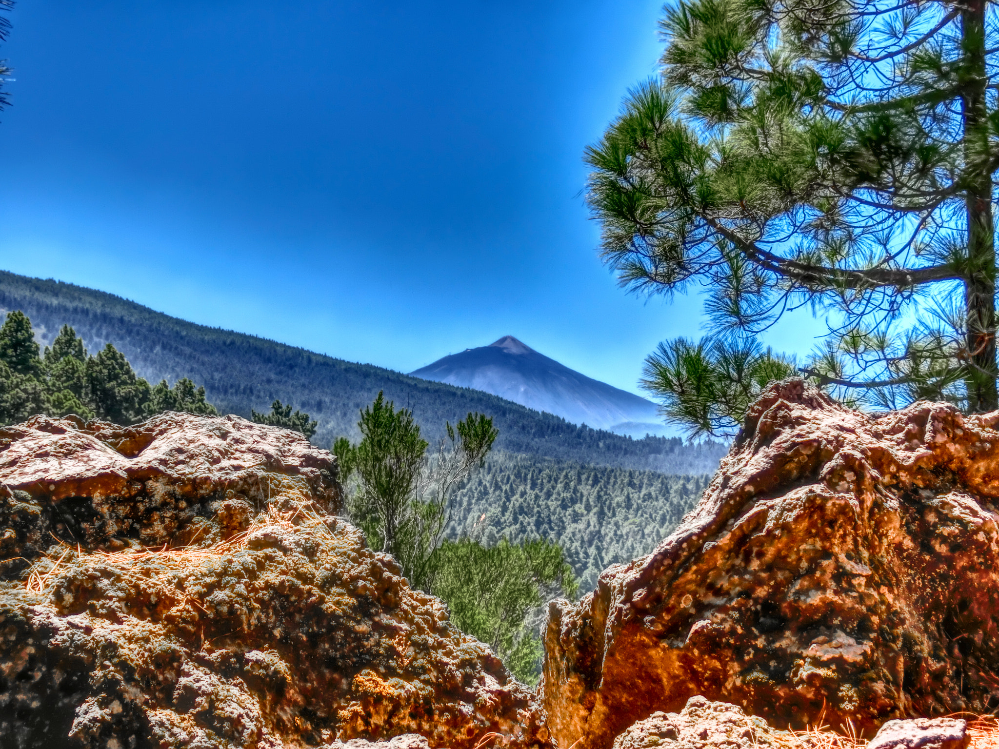 CASIO EX-ZR500 sample photo. Teide @ tenerife photography