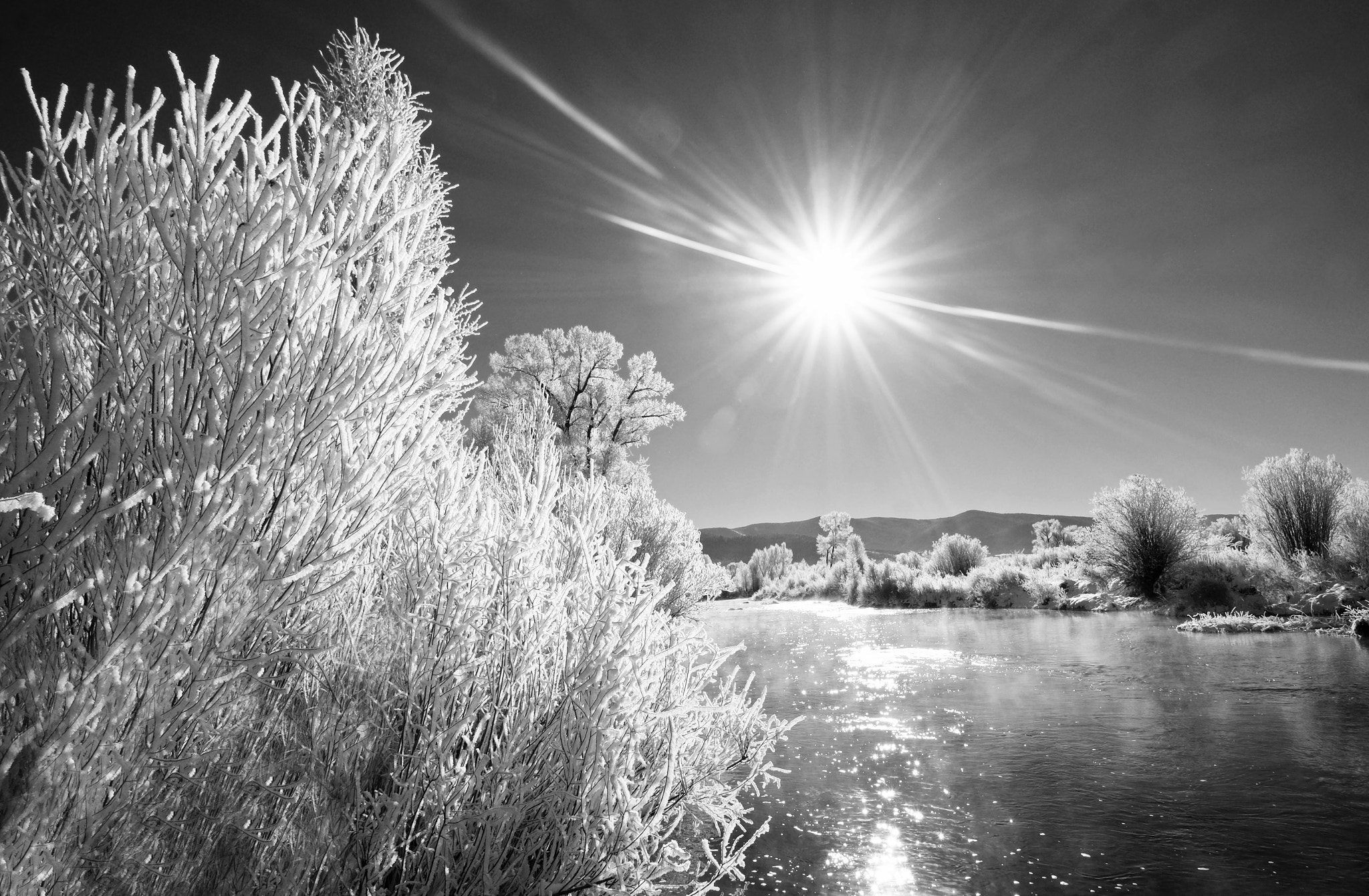 Fujifilm X-T1 + ZEISS Touit 12mm F2.8 sample photo. Yampa river in winter, 08 photography