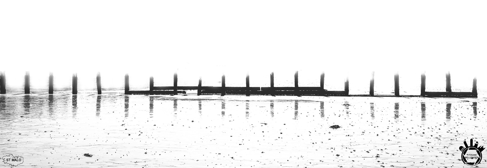 Sigma 8-16mm F4.5-5.6 DC HSM sample photo. Beach of the fan, saint-malo - the breakwater photography