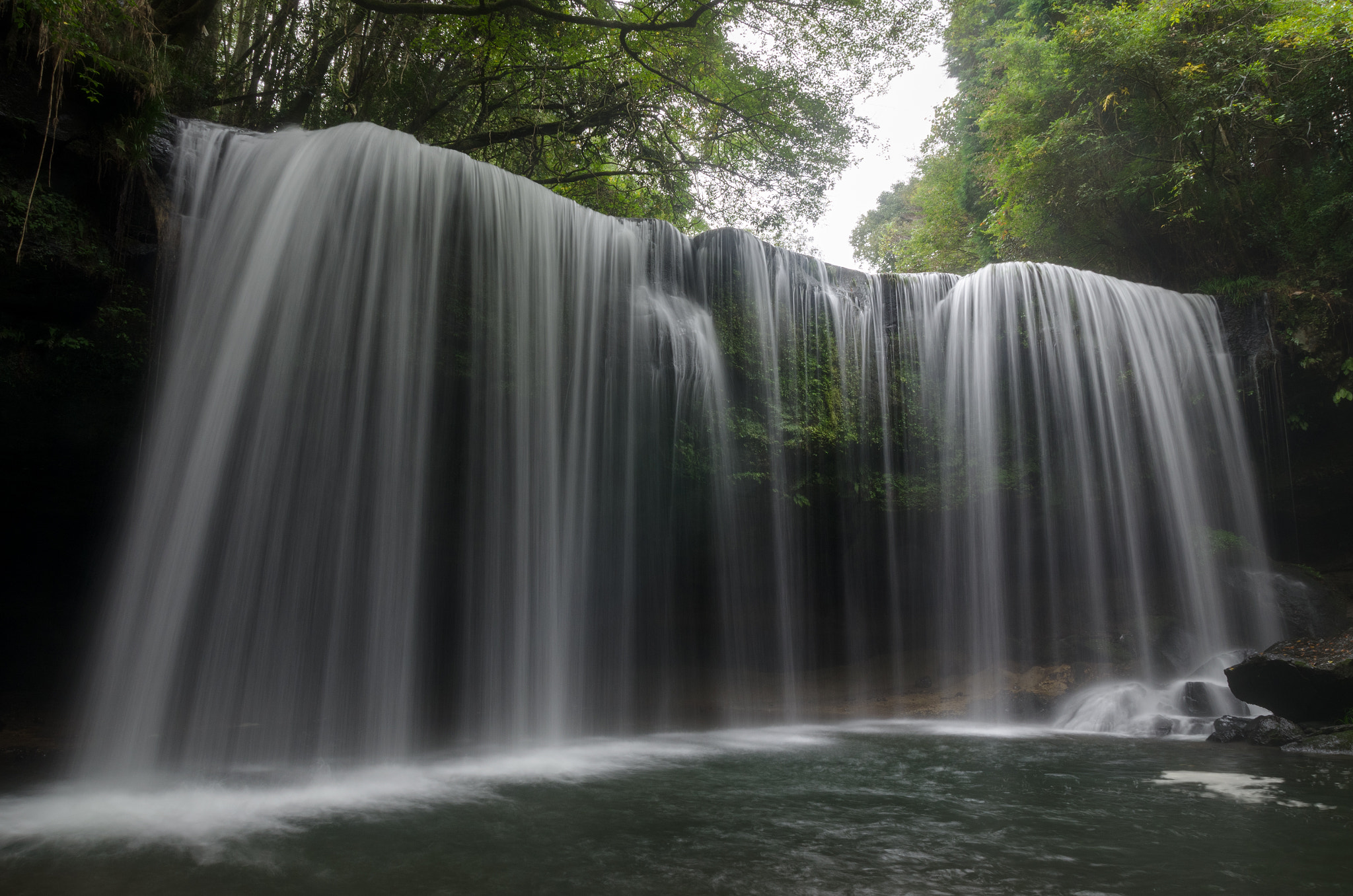 Pentax K-5 IIs sample photo. Nabegataki falls photography