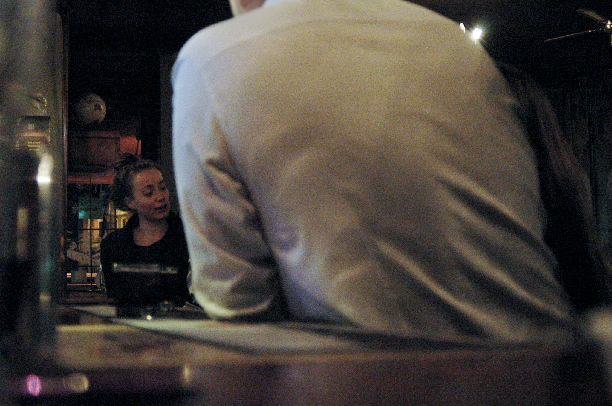 AF Zoom-Nikkor 28-80mm f/3.3-5.6G sample photo. People at the bar photography