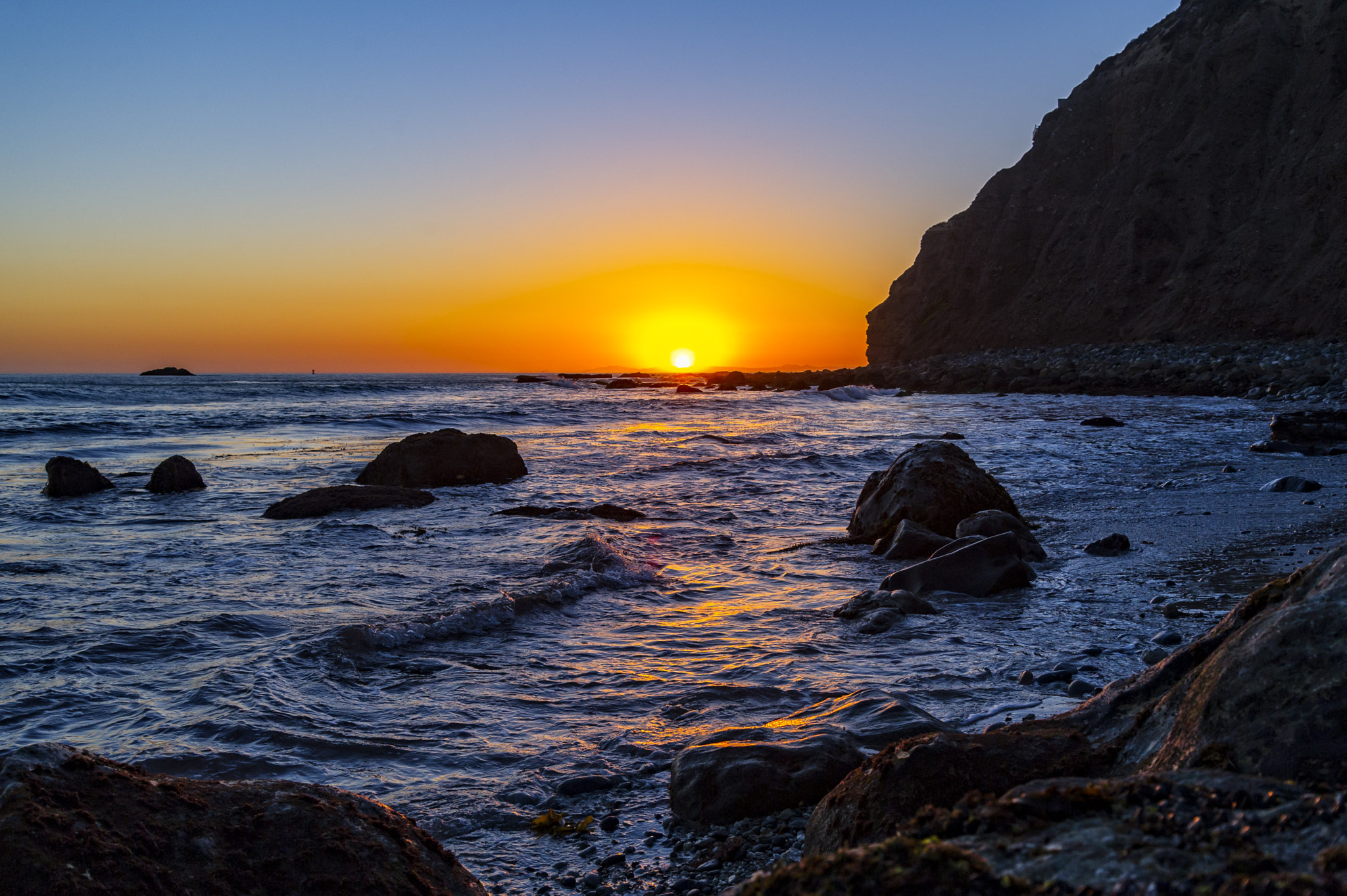 Nikon D3S sample photo. Sunset at dana point - october 19, 2016 photography