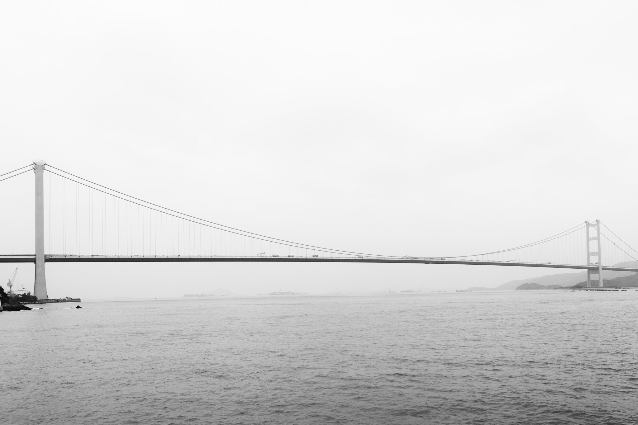 Canon EOS-1Ds Mark II sample photo. Hong kong island bridge photography