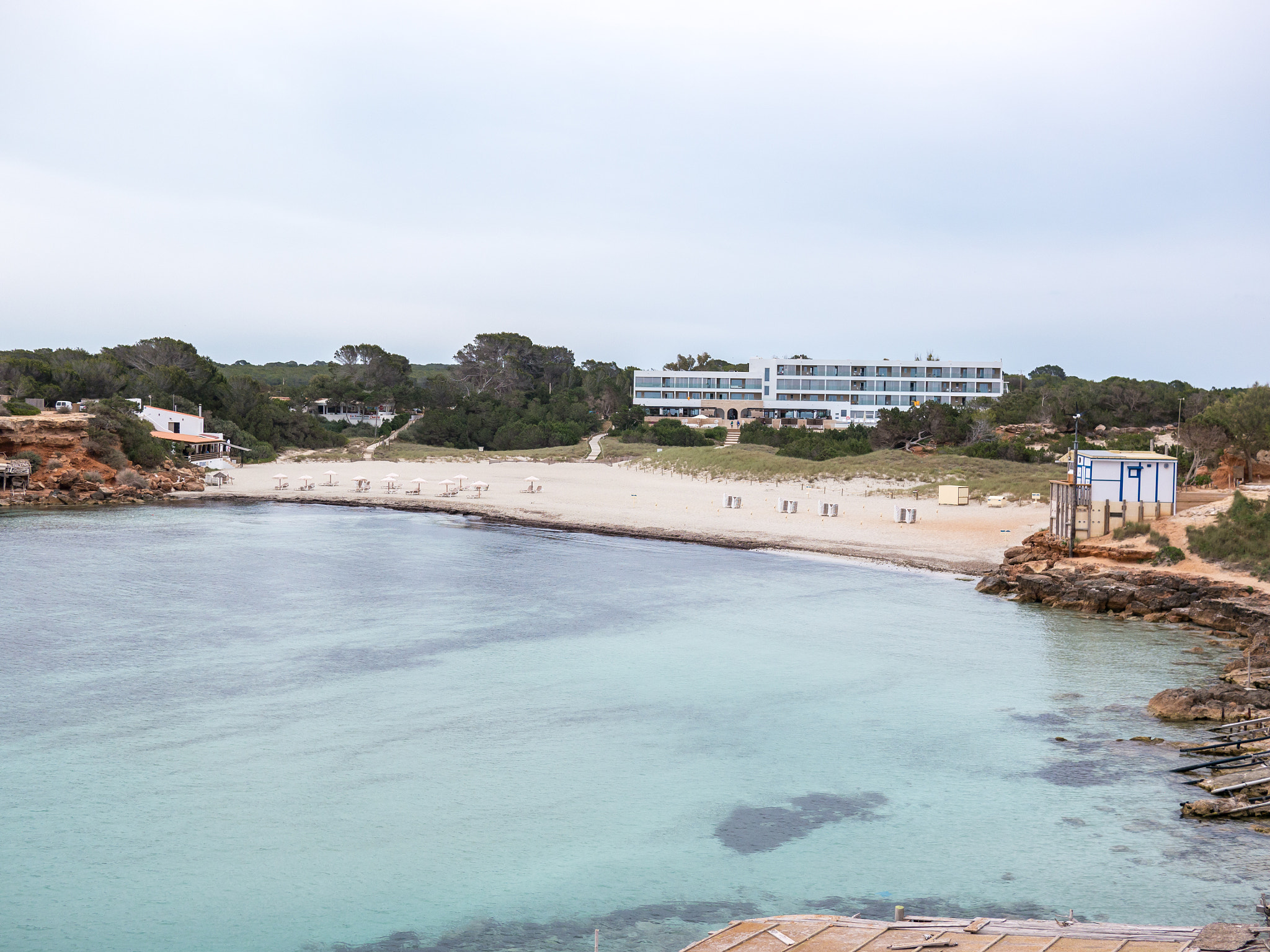 Panasonic Lumix DMC-G5 + Panasonic Lumix G 20mm F1.7 ASPH sample photo. The empty cala saona photography