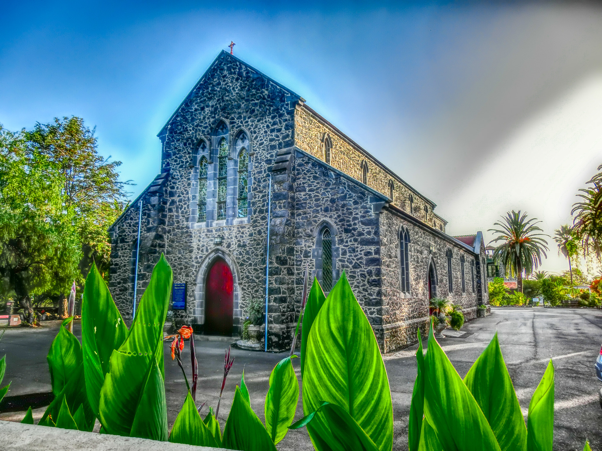 CASIO EX-ZR500 sample photo. La iglesia church @ puerto de la cruz @ tenerife photography